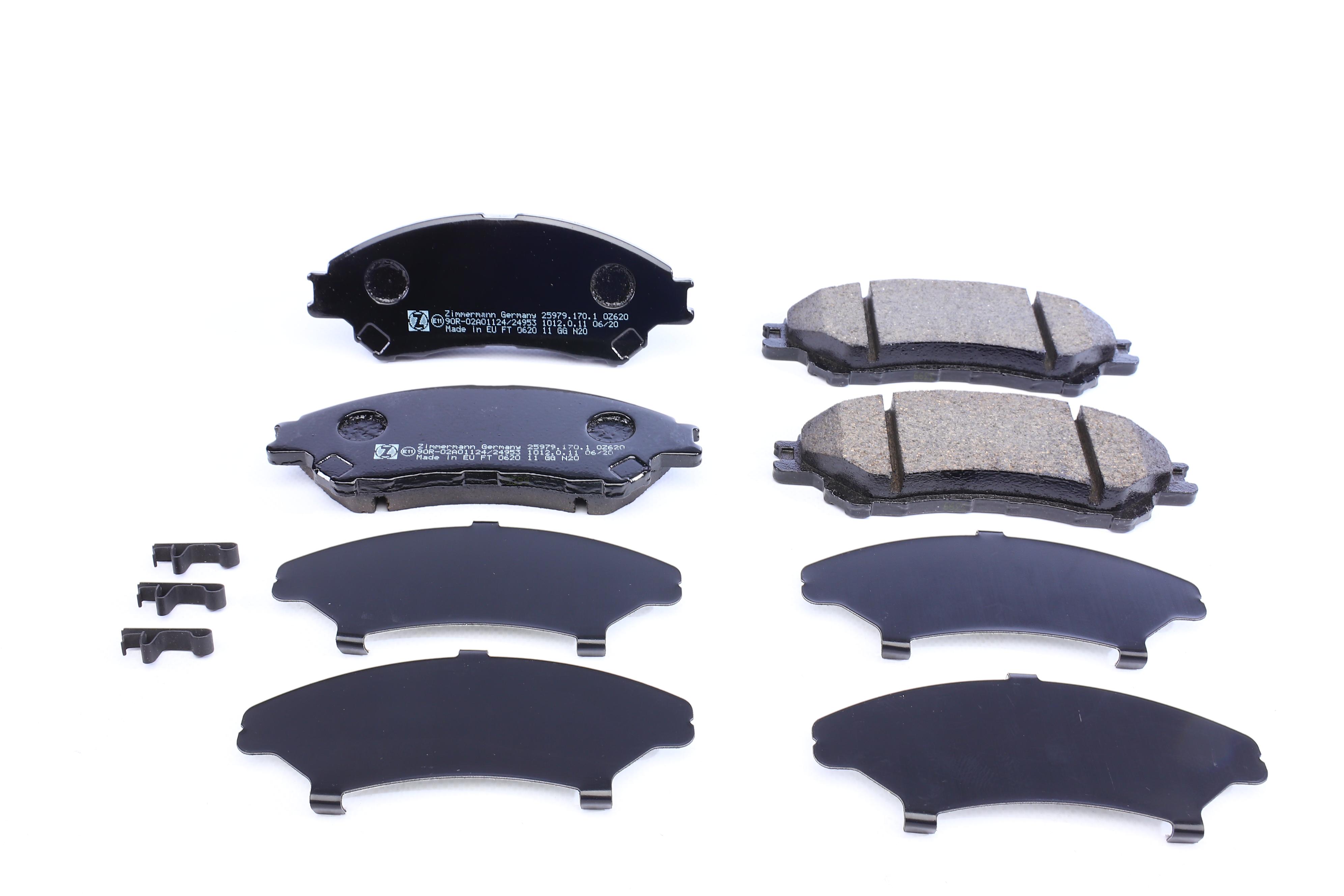 Колодки гальмівні (передні) Suzuki SX4/ Vitara 1.4 T/1.6 14- (з датчиком) (Akebono)