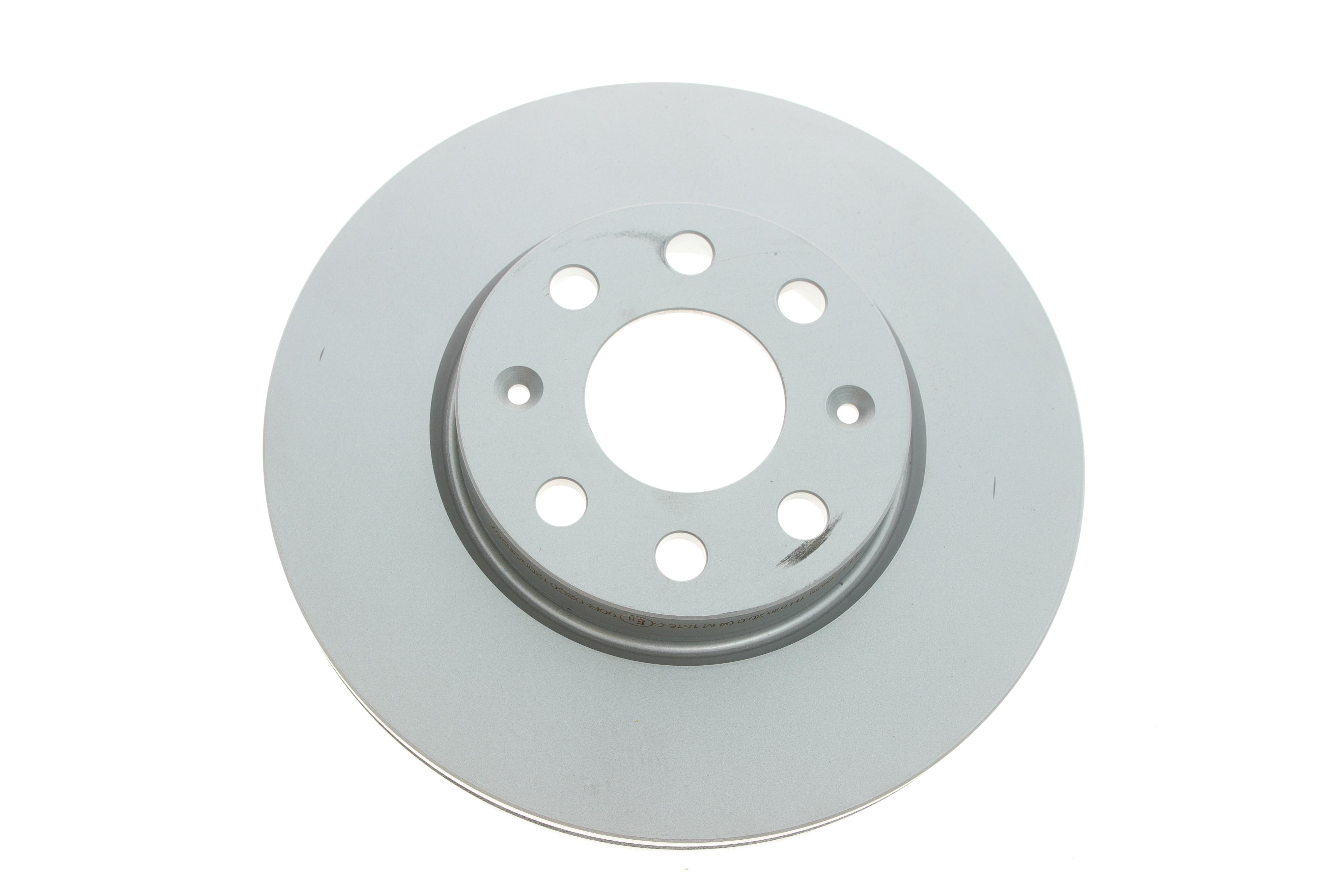 Диск гальмівний (передній) Fiat Punto 08-/Opel Corsa D/E 06- (256x22) (з покриттям) (вентильований)