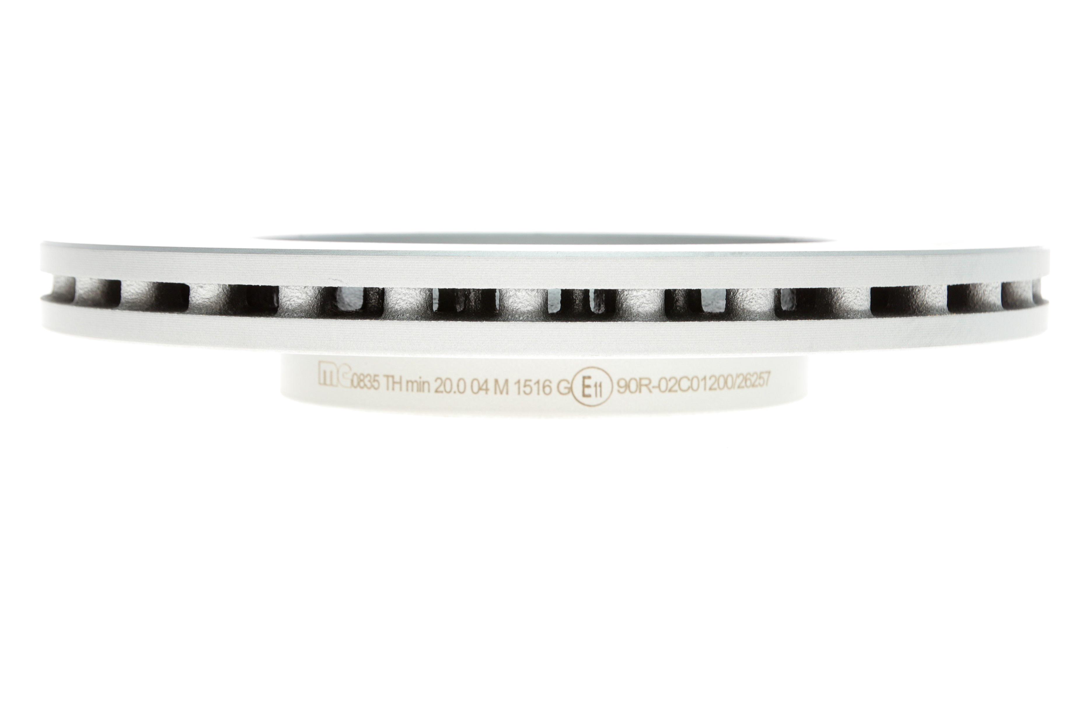 Диск гальмівний (передній) Fiat Punto 08-/Opel Corsa D/E 06- (256x22) (з покриттям) (вентильований)