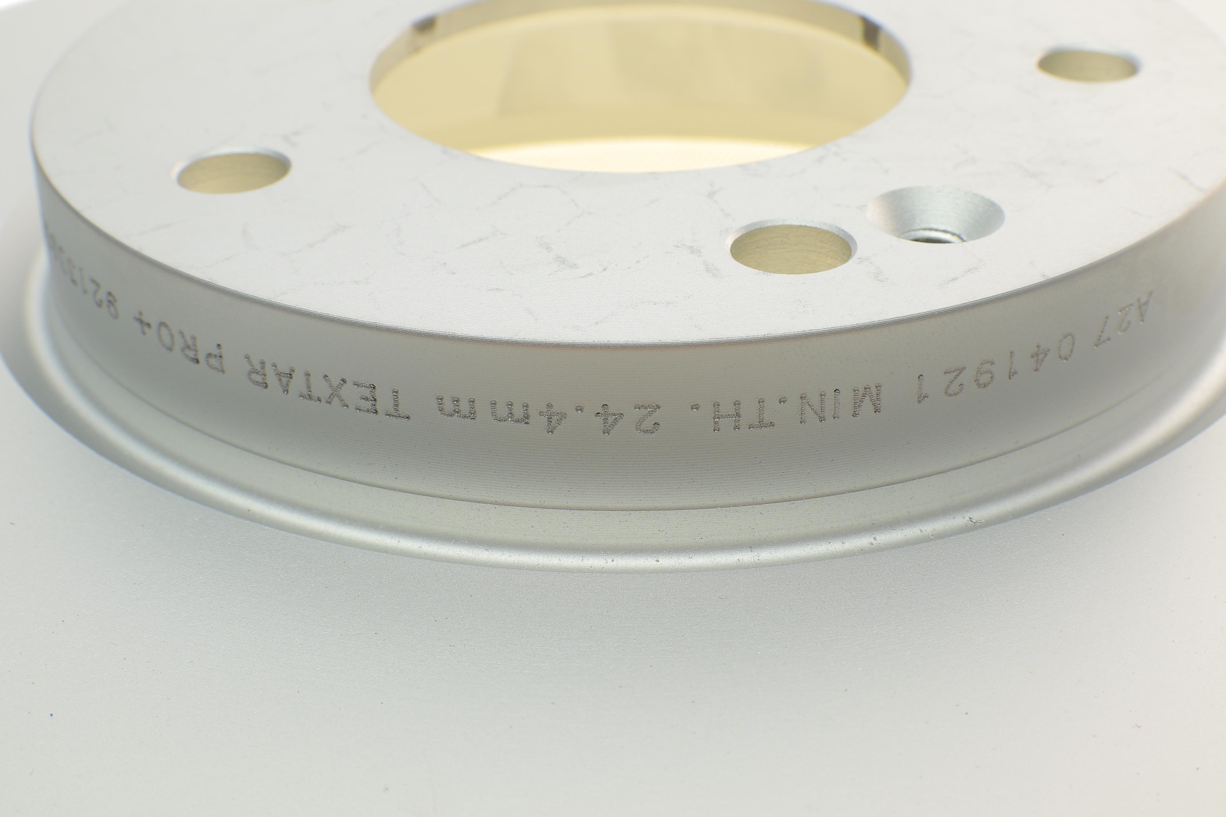 Диск гальмівний (передній) Hyundai Tucson/i30 2.0 CRDi 04-/Kia Cee'd 06- (280x26) PRO+