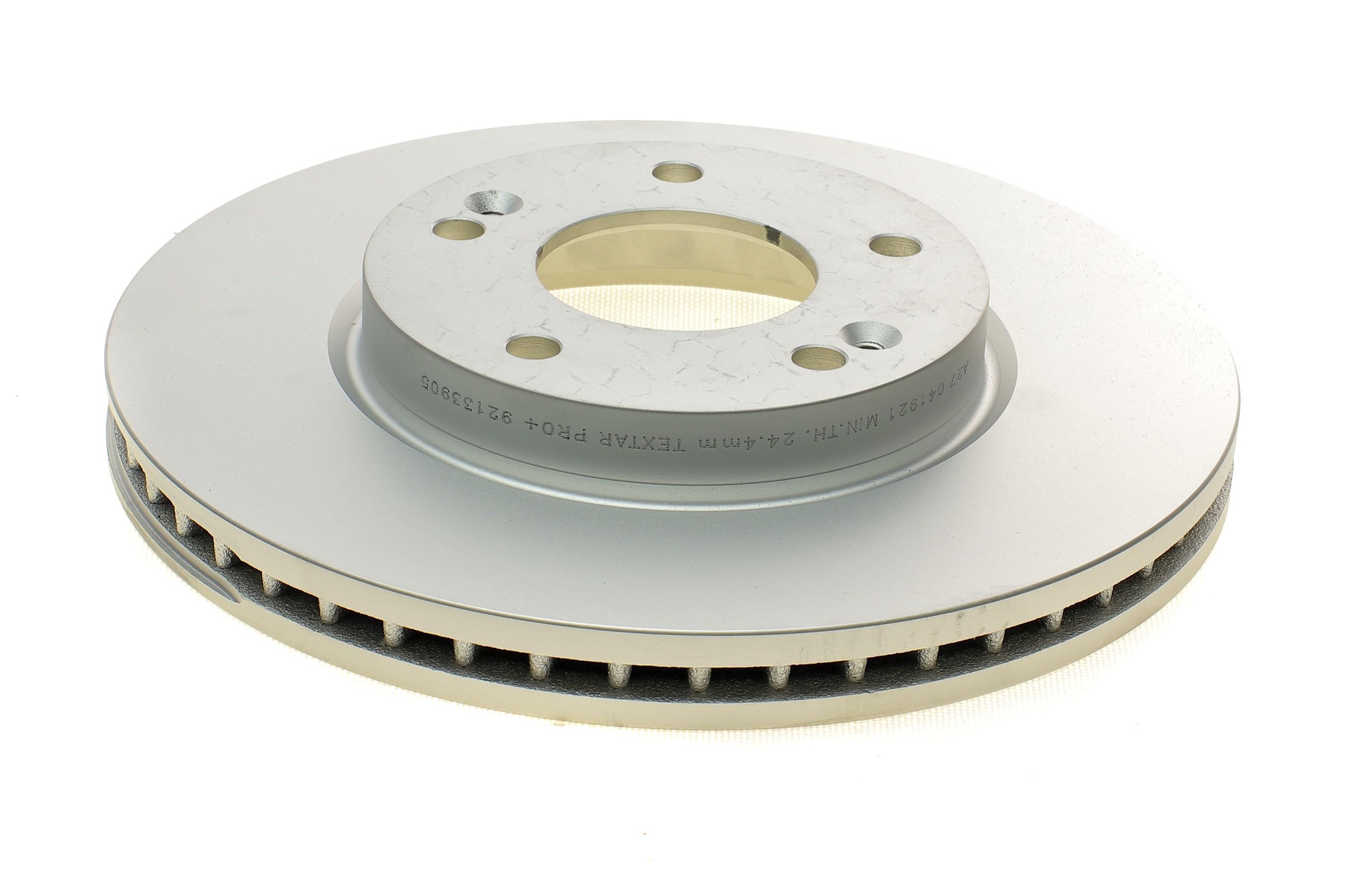 Диск гальмівний (передній) Hyundai Tucson/i30 2.0 CRDi 04-/Kia Cee'd 06- (280x26) PRO+