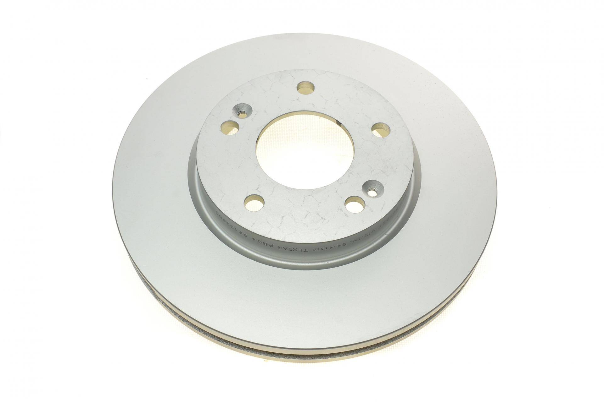 Диск гальмівний (передній) Hyundai Tucson/i30 2.0 CRDi 04-/Kia Cee'd 06- (280x26) PRO+