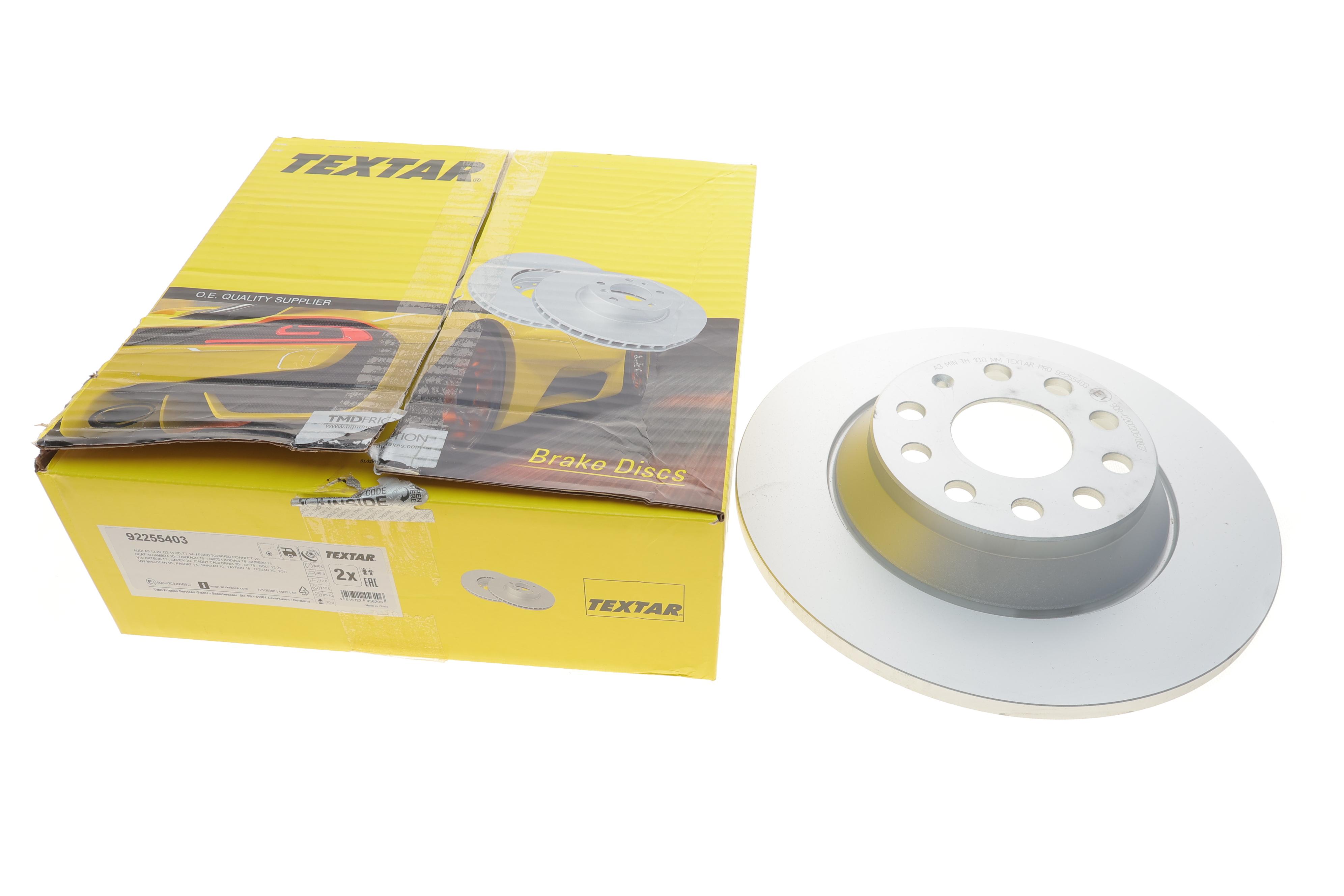 Диск гальмівний (задній) VW Golf VII 12-/Passat 14- (300x12) PRO