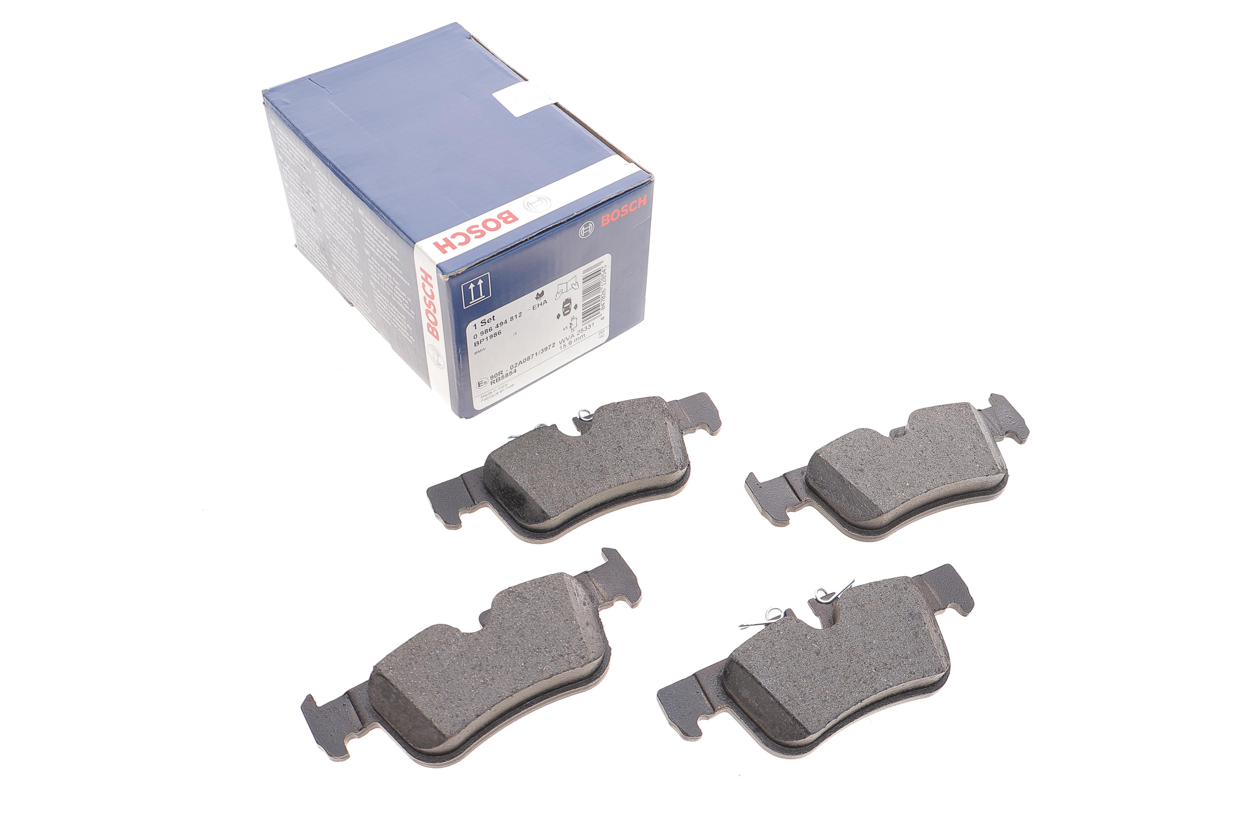 Колодки гальмівні (задні) BMW 1 (F52/F40)/X2 (F39) 17-/2 (F44-F46)/i3 (I01) 13-/X1 (F48)/Mini 14-