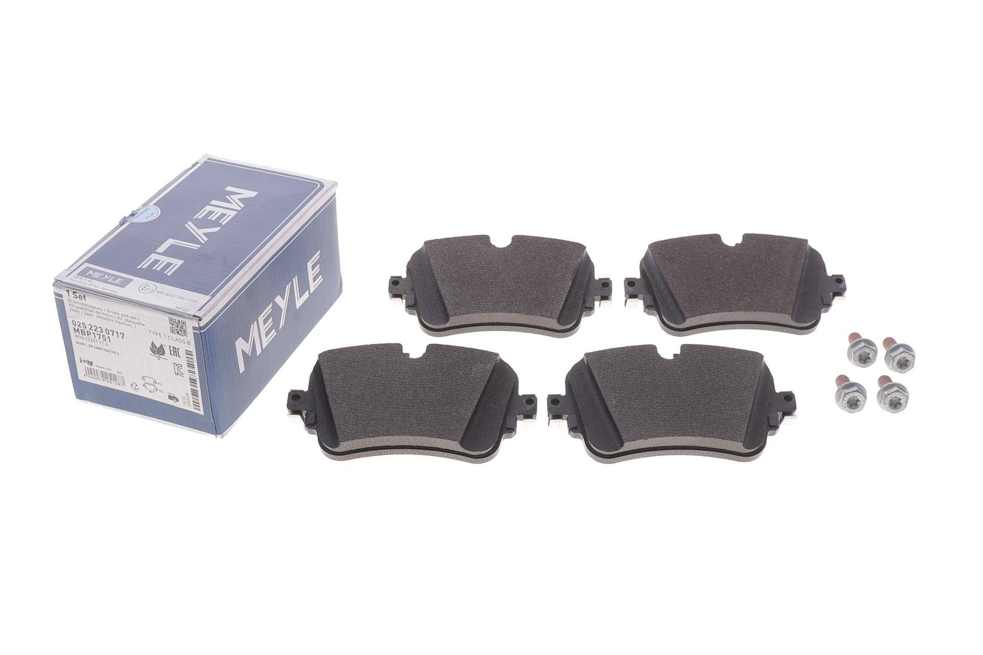 Колодки гальмівні (задні) Audi A6/A7/A8/Q7/Q8 15-