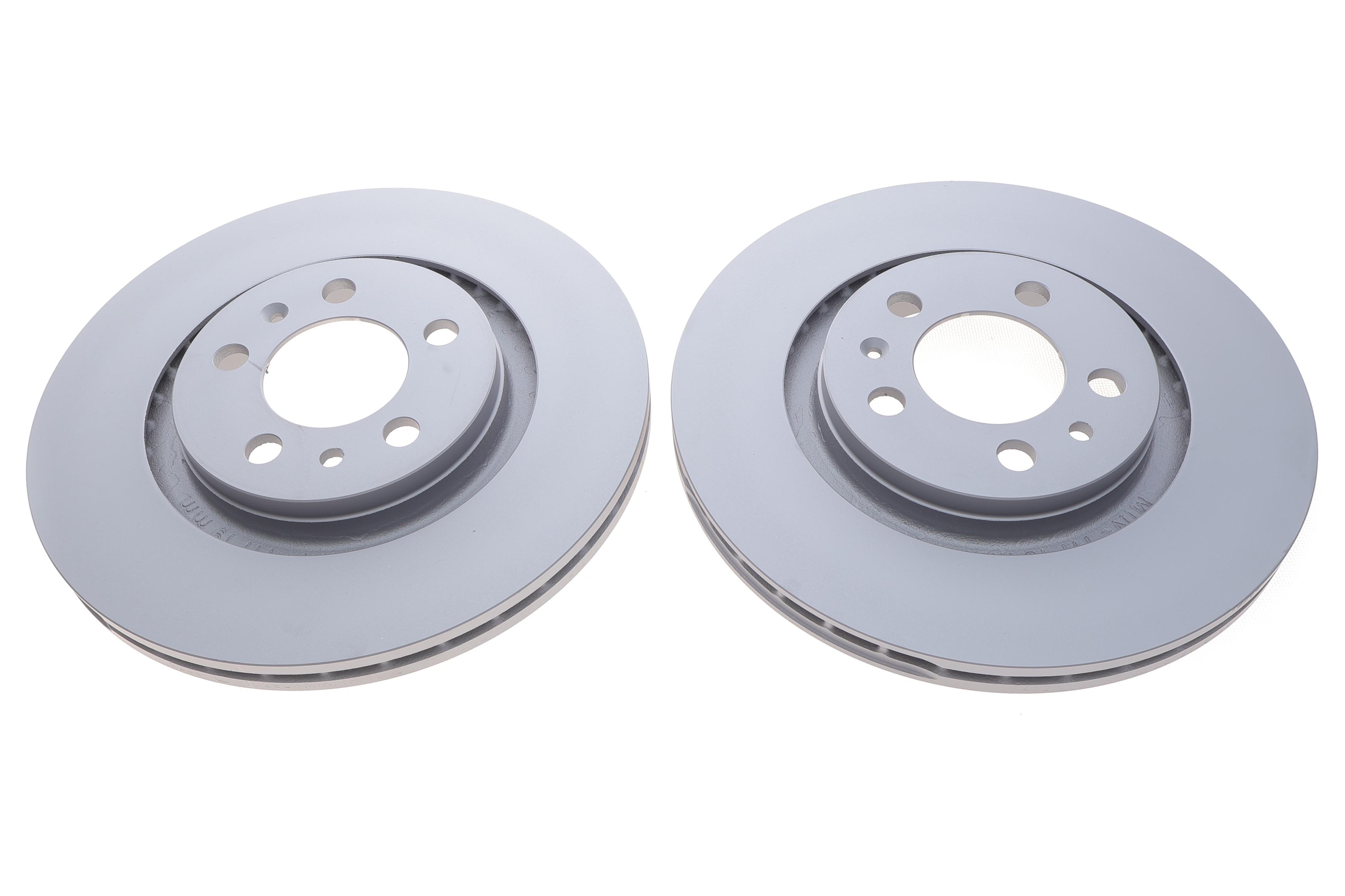 Диск гальмівний (передній) Skoda Octavia/VW Golf IV 97- (280x22) (з покриттям) (вентильований)