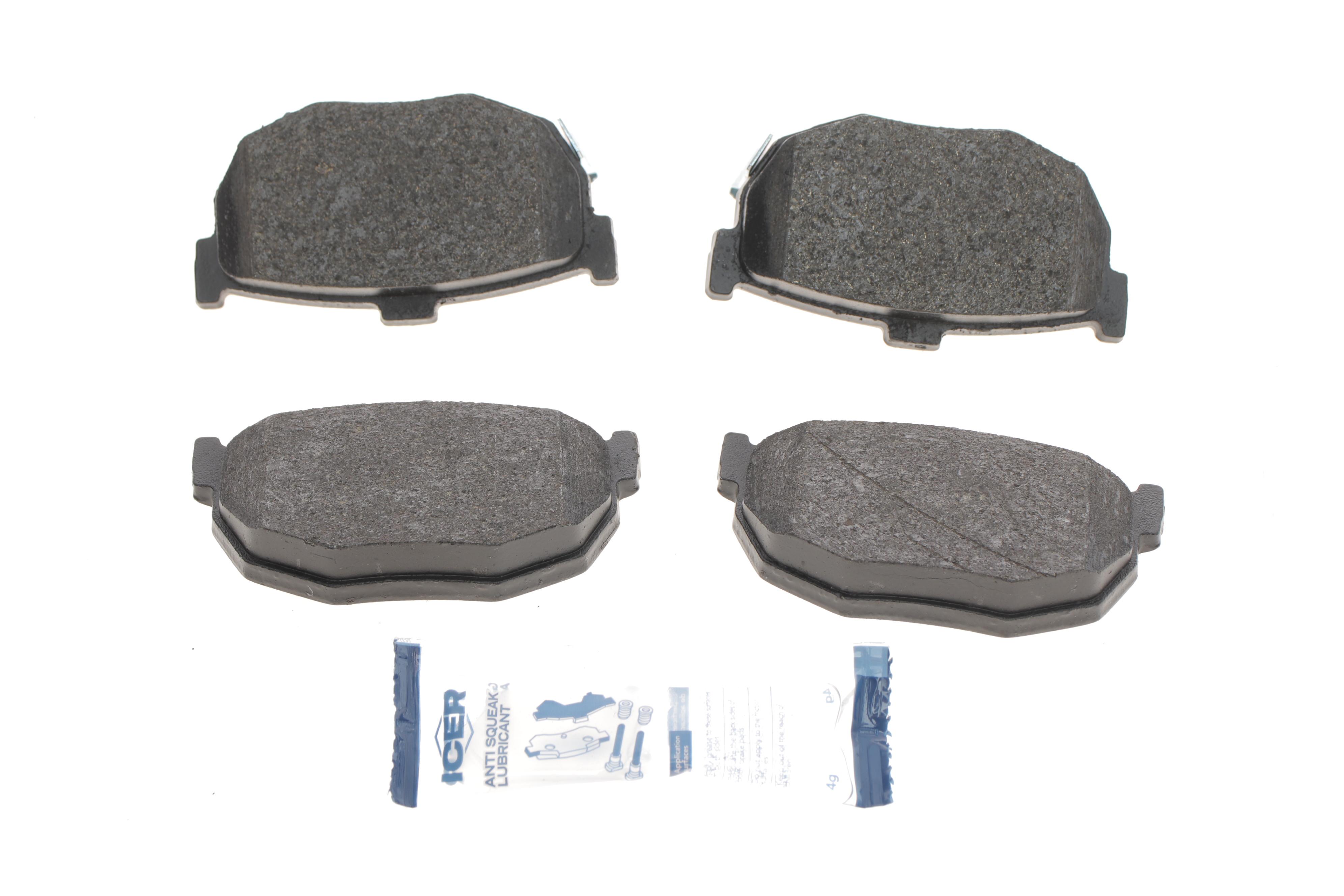 Колодки гальмівні (задні) Hyundai Elantra 00-06/Coupe 96-09/Kia Cerato 04-/Nissan Maxima 88-94