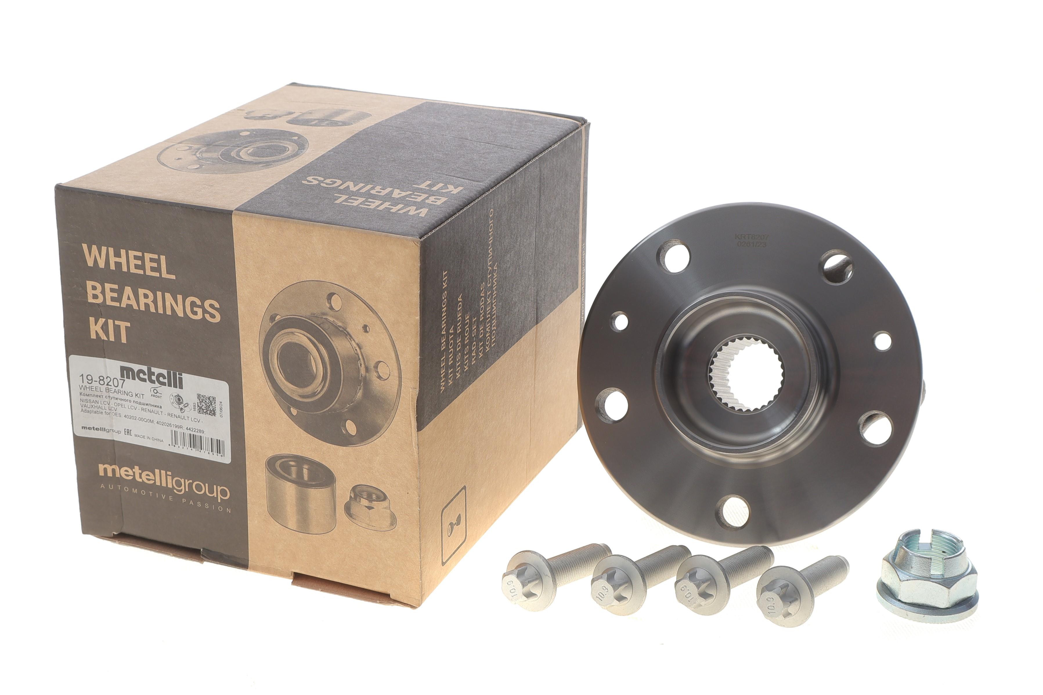 Підшипник маточини (передньої) Opel Vivaro/Renault Trafic III 1.6 CDTI 14- (к-кт)