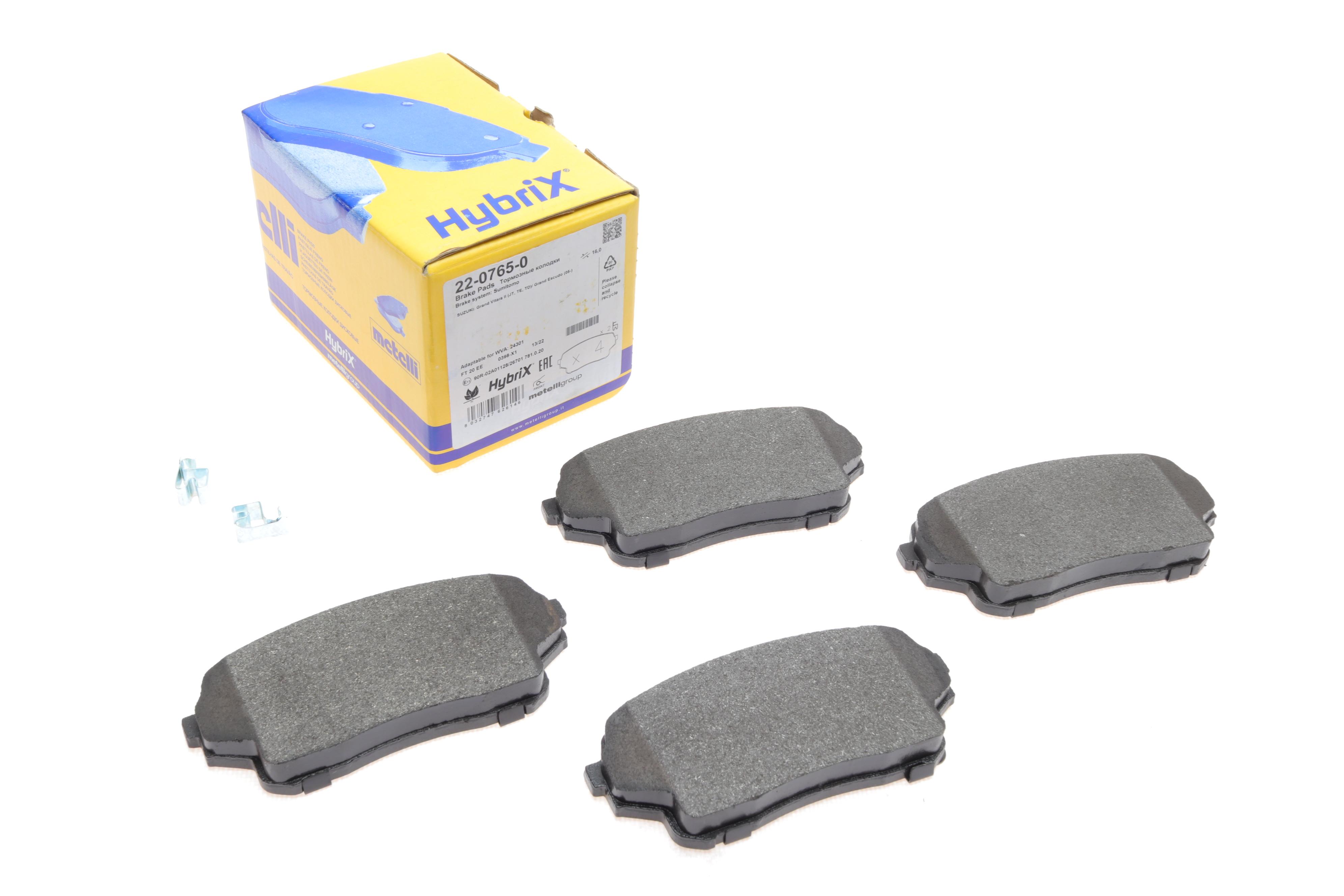 Колодки гальмівні (передні) Suzuki Grand Vitara 2.0 HDi 01-05