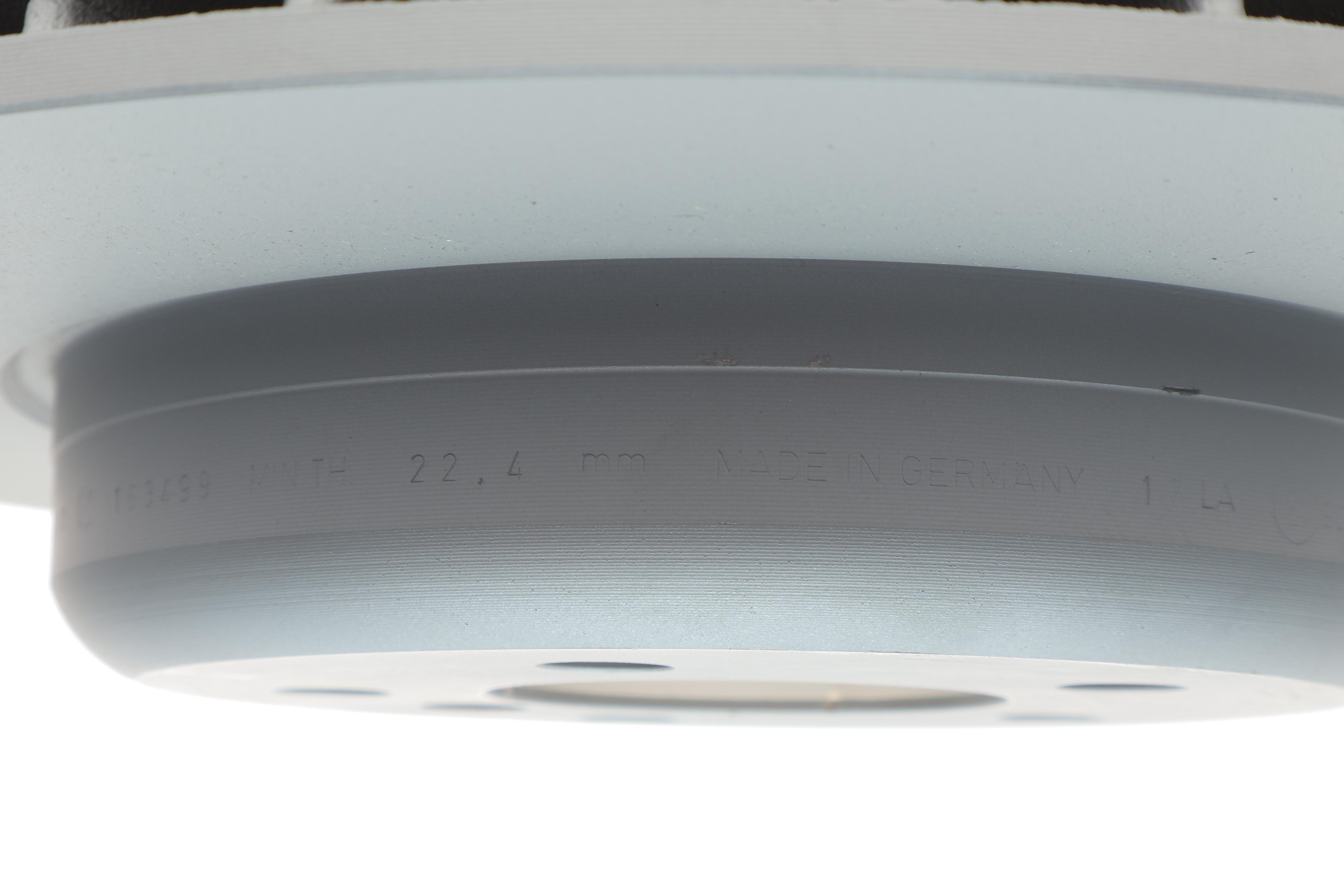 Диск гальмівний (задній) BMW 5 (F10/F11)/6 (F06/F13)/ 7 (F01-04) 09- (345x24) (з покриттям) (вент.)