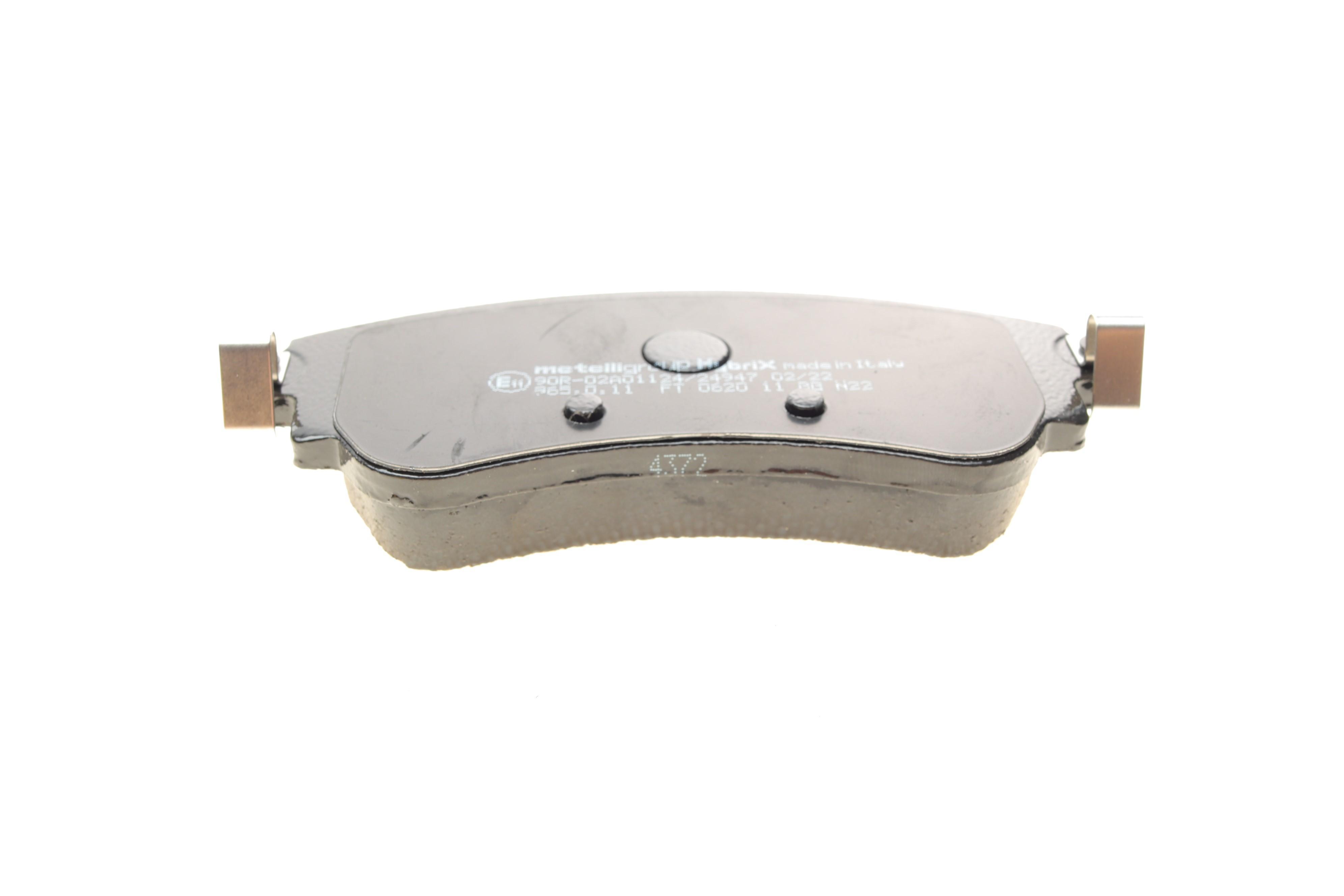 Колодки гальмівні (передні) Citroen C4 09-/DS4 11-15