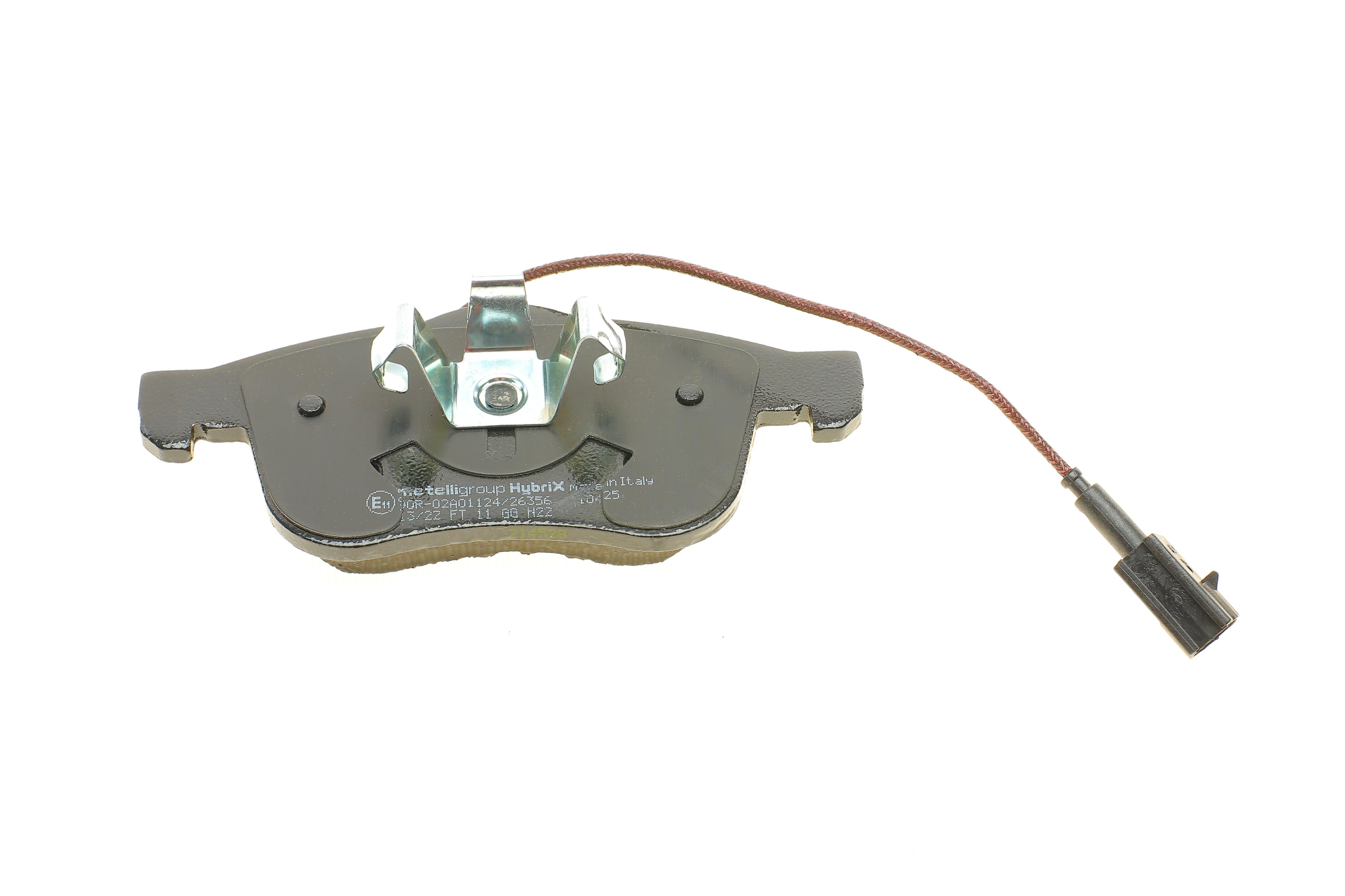 Колодки гальмівні (передні) Fiat Doblo 01-/10-/Opel Combo 12- (+датчики)