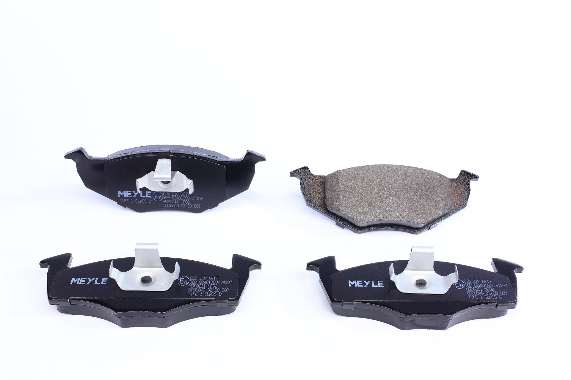 Колодки гальмівні (передні) Skoda Fabia/VW Polo 94-14