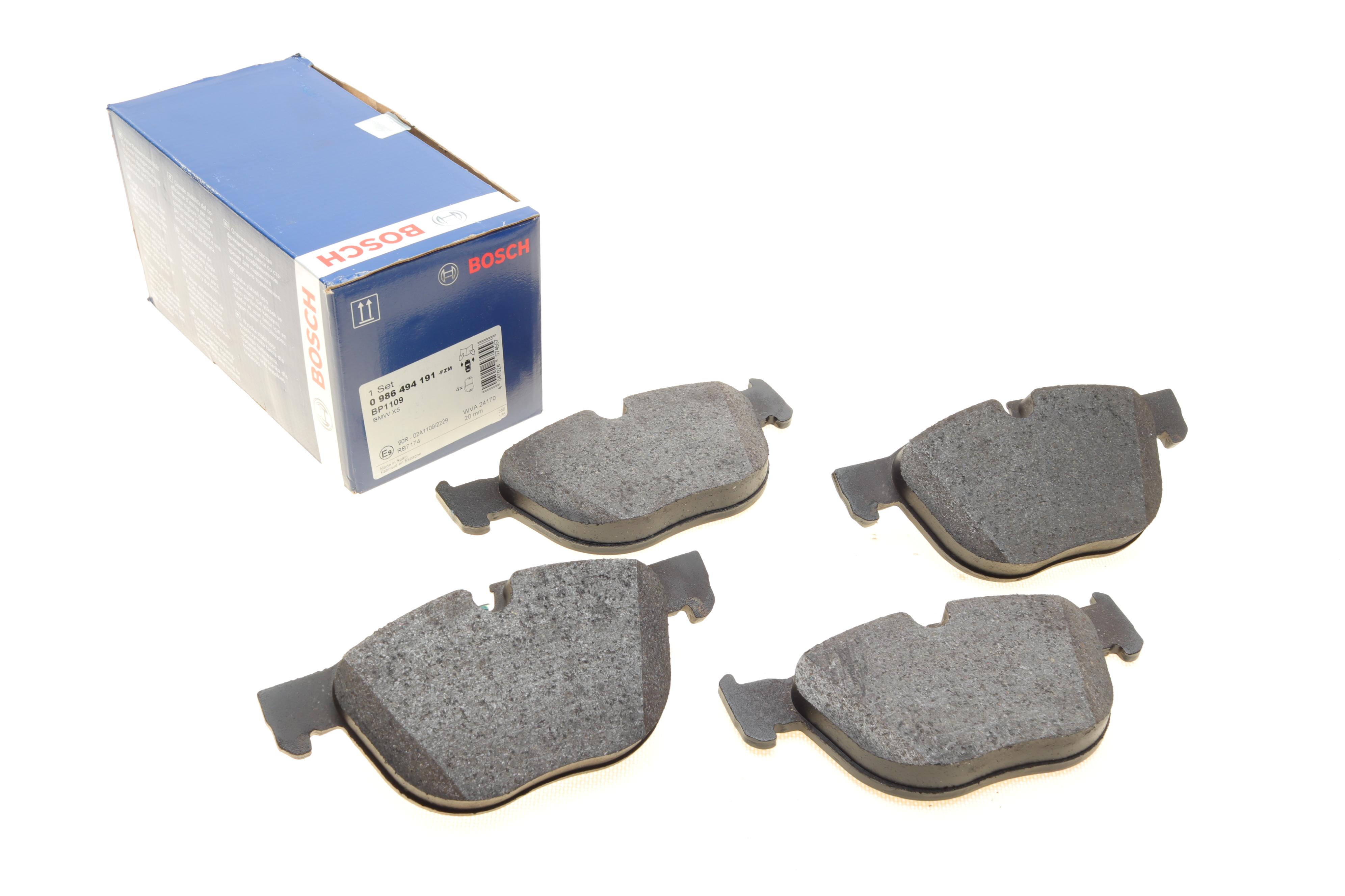 Колодки гальмівні (передні) BMW X4 (F26) 14-18/X5 (E70/F15/F85) 06-18/X6 (E71/E72/F16/F86) 08-19