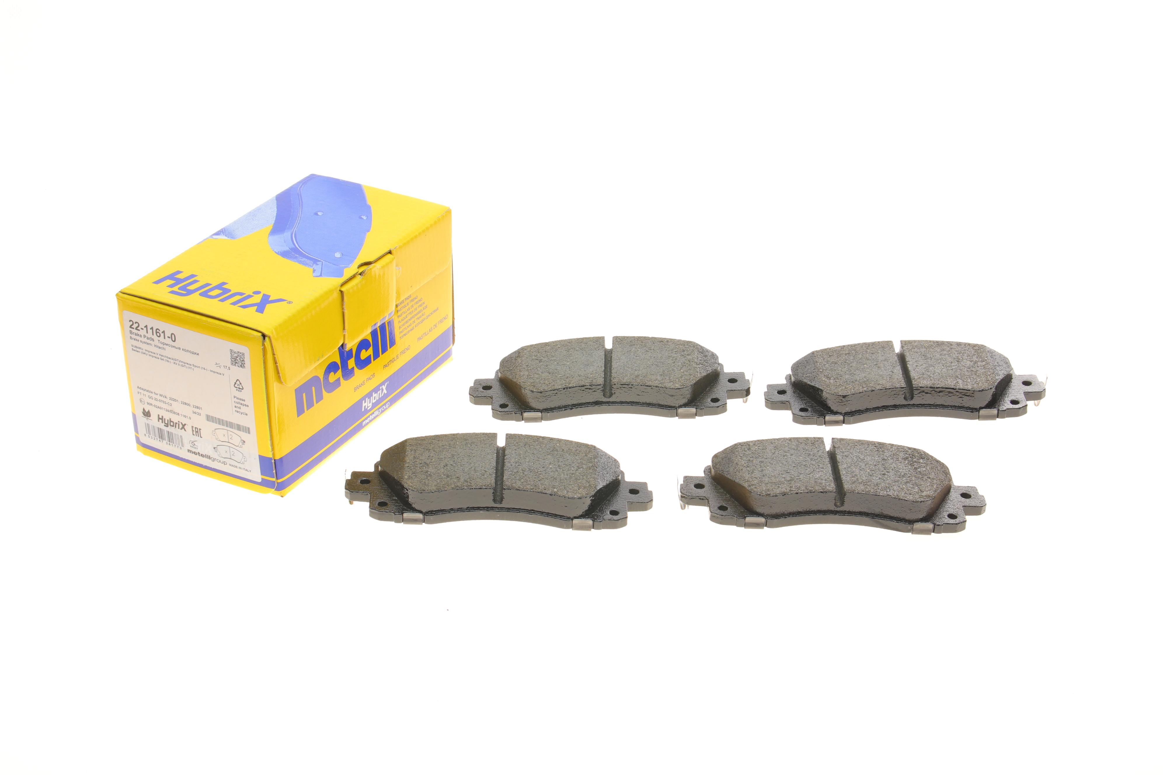 Колодки гальмівні (передні) Subaru Impreza/Outback/XV  17- 