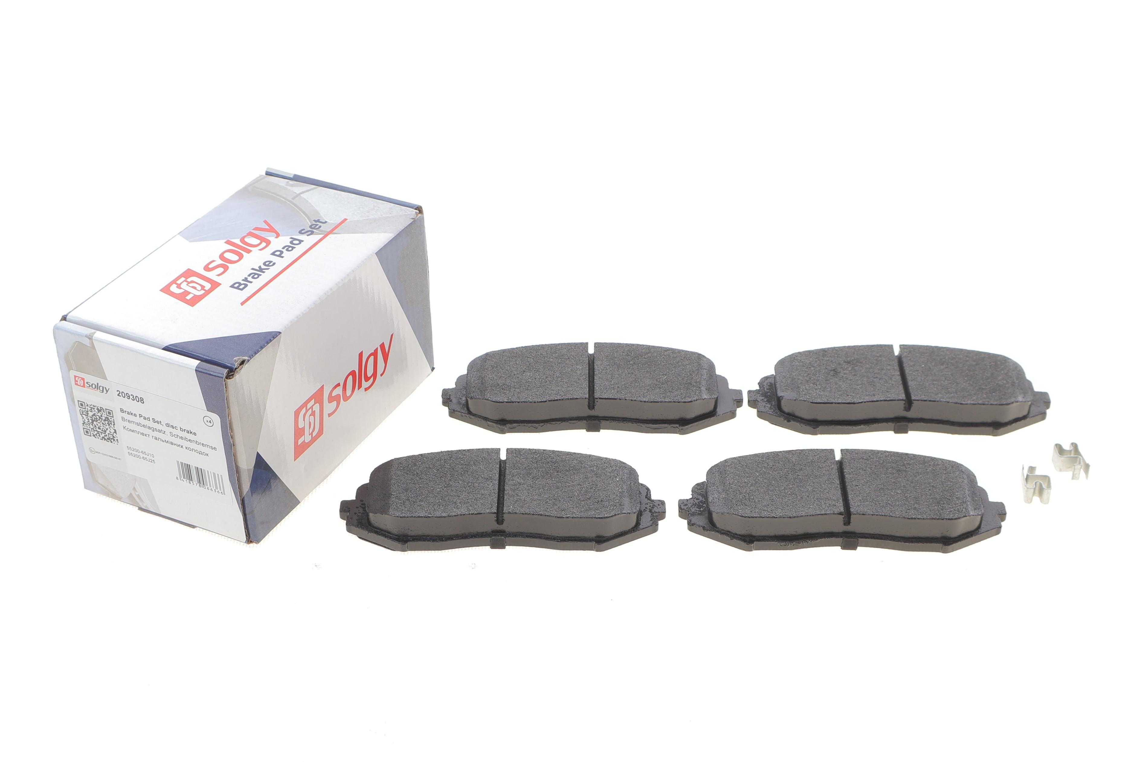 Колодки гальмівні (передні) Suzuki Grand Vitara 1.3-3.2 98-