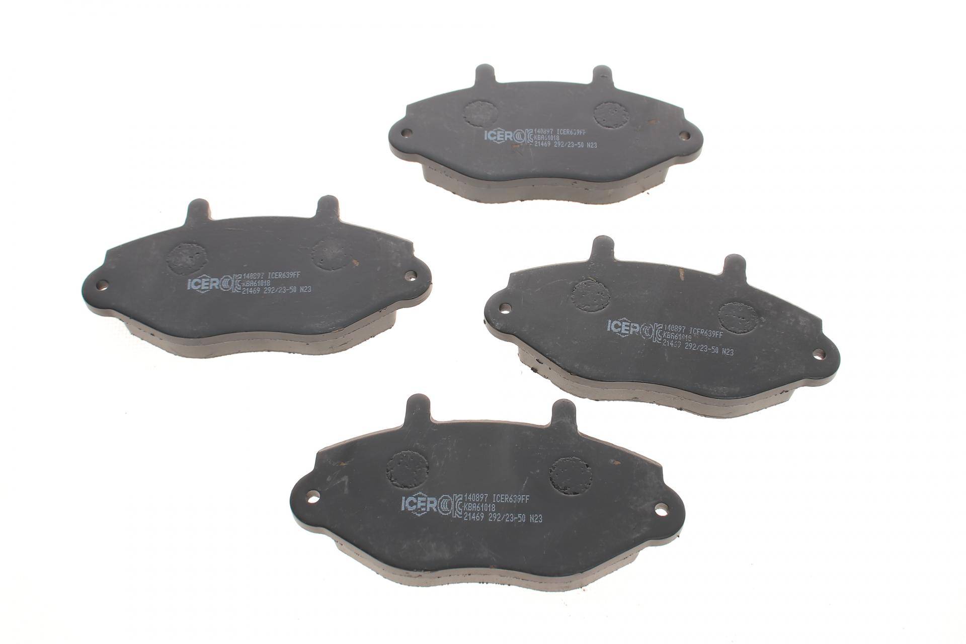 Колодки гальмівні (передні) Ford Transit 91-00/Transit Tourneo 94-00 15"