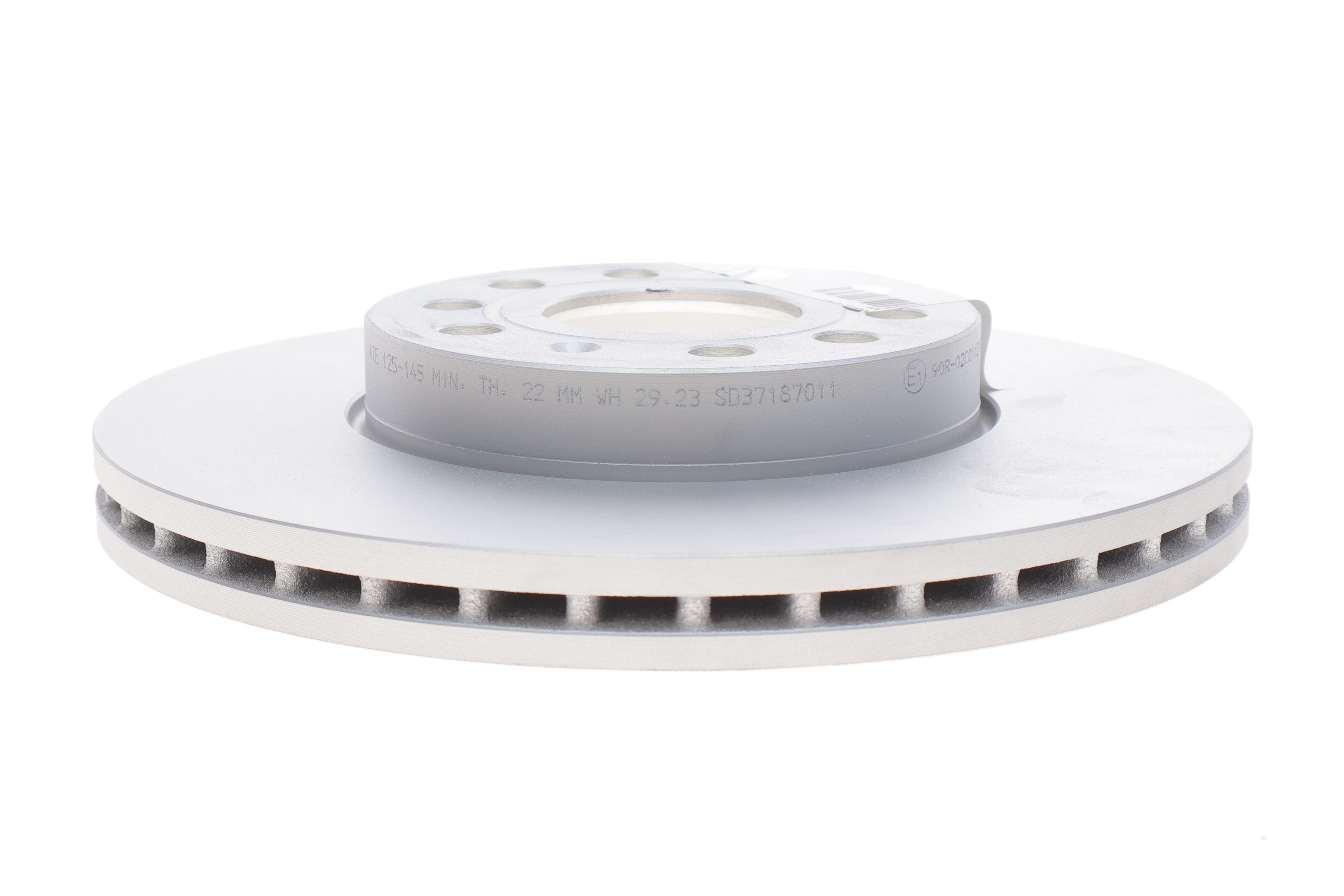 Диск гальмівний (передній) Audi A3/Skoda Octavia/VW Caddy/Golf/Touran 03- (288x25) (з покр.) (вент.)