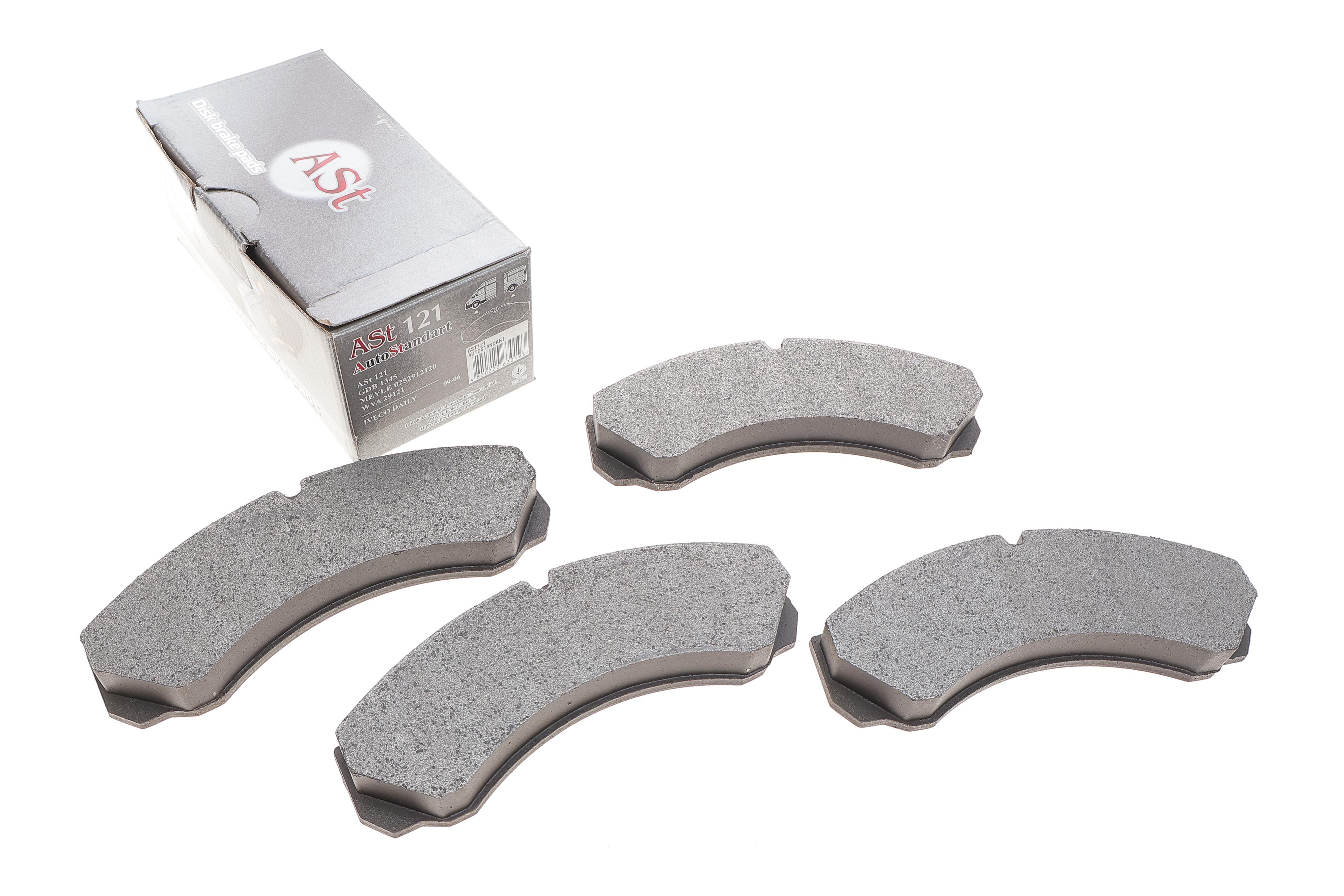 Колодки гальмівні (передні) Iveco Daily 99-06 (E3 17mm)