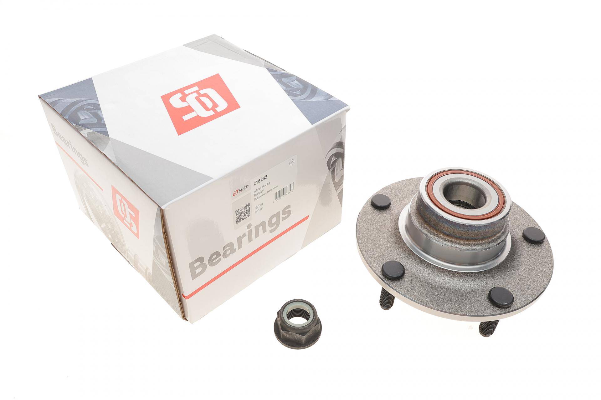 Підшипник маточини (задньої) Ford Transit 2.0-2.4TDCI 00-14