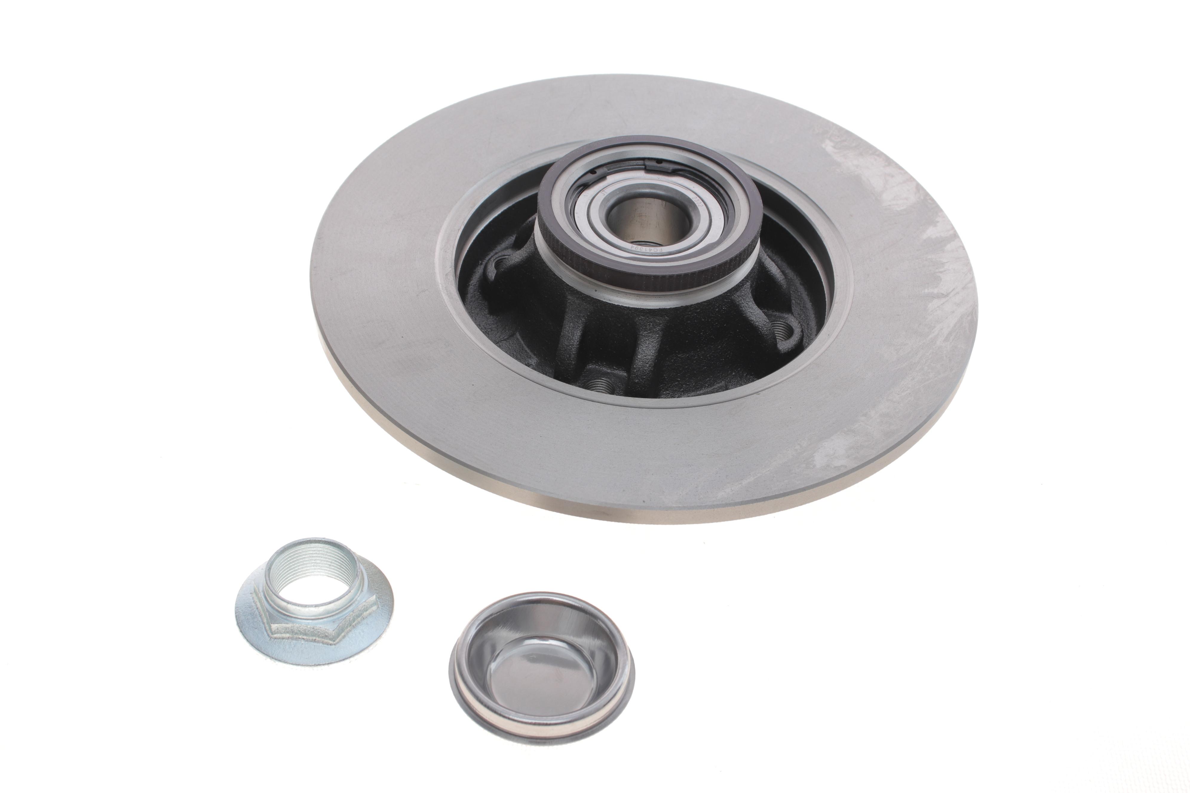 Диск гальмівний (задній) Citroen C4 II/Peugeot 308 08- (249х9) (+ABS) (з підшипником)