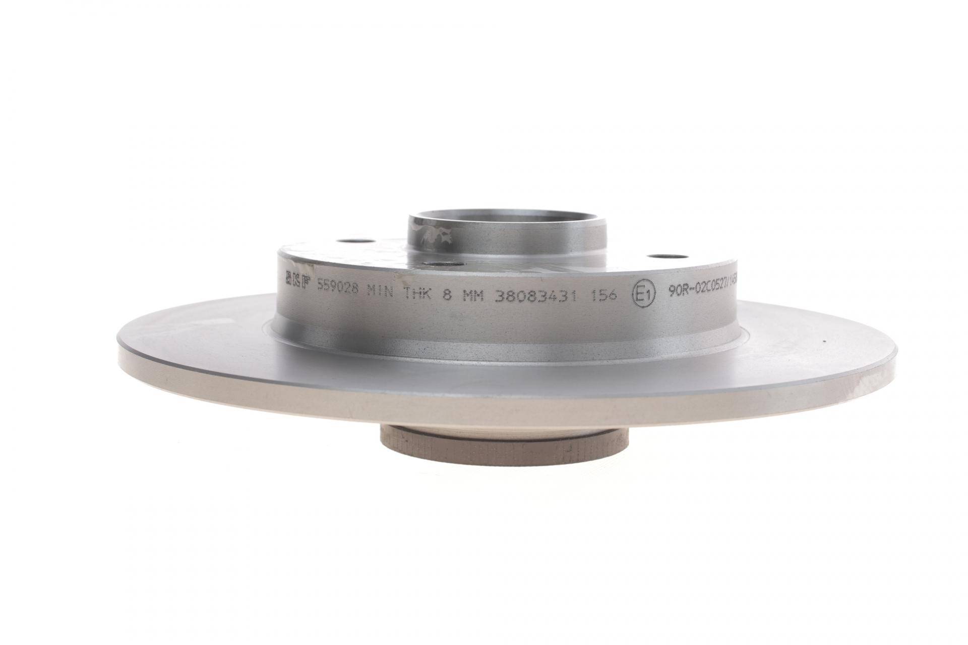 Диск гальмівний (задній) Citroen C4 II/Peugeot 308 08- (249х9) (+ABS) (з підшипником)