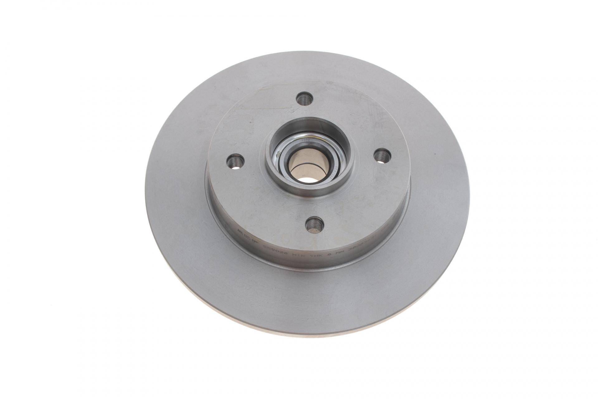 Диск гальмівний (задній) Citroen C4 II/Peugeot 308 08- (249х9) (+ABS) (з підшипником)