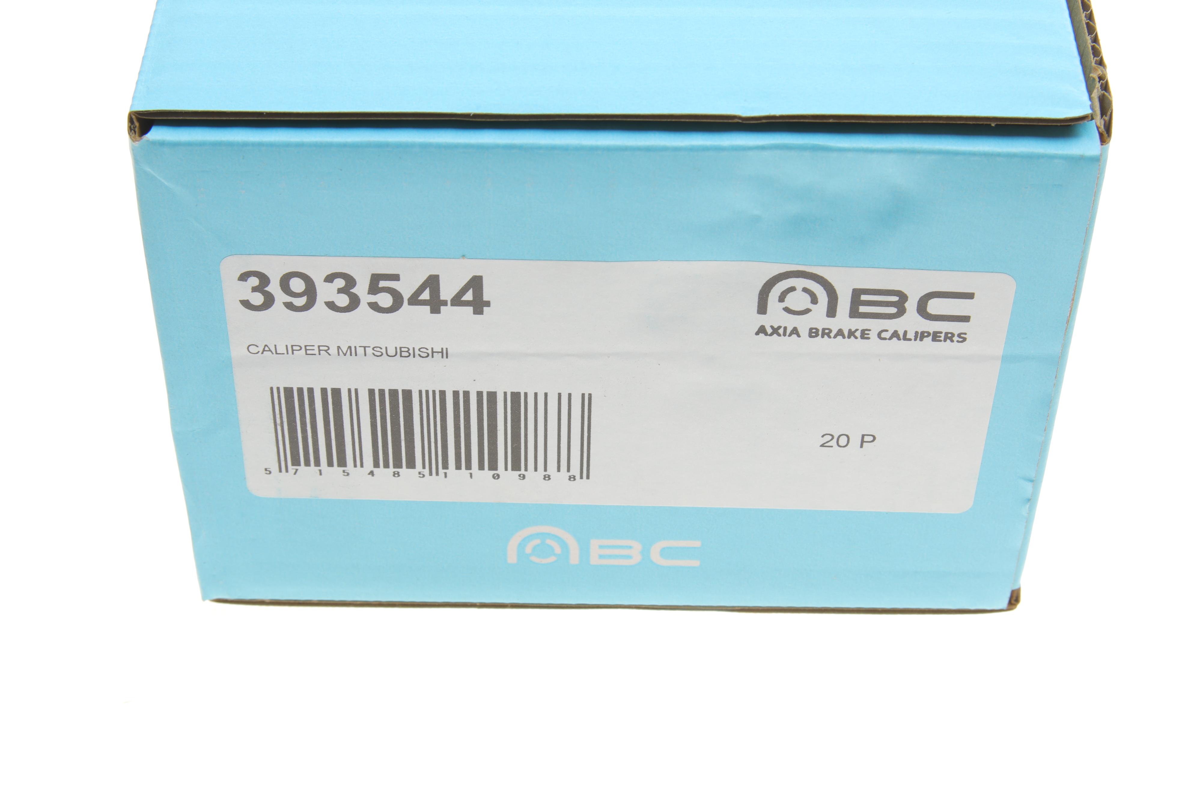 Супорт гальмівний (задній) (L) Mitsubishi Lancer VII/Outlander I 02-13 (d=38) (Akebono)