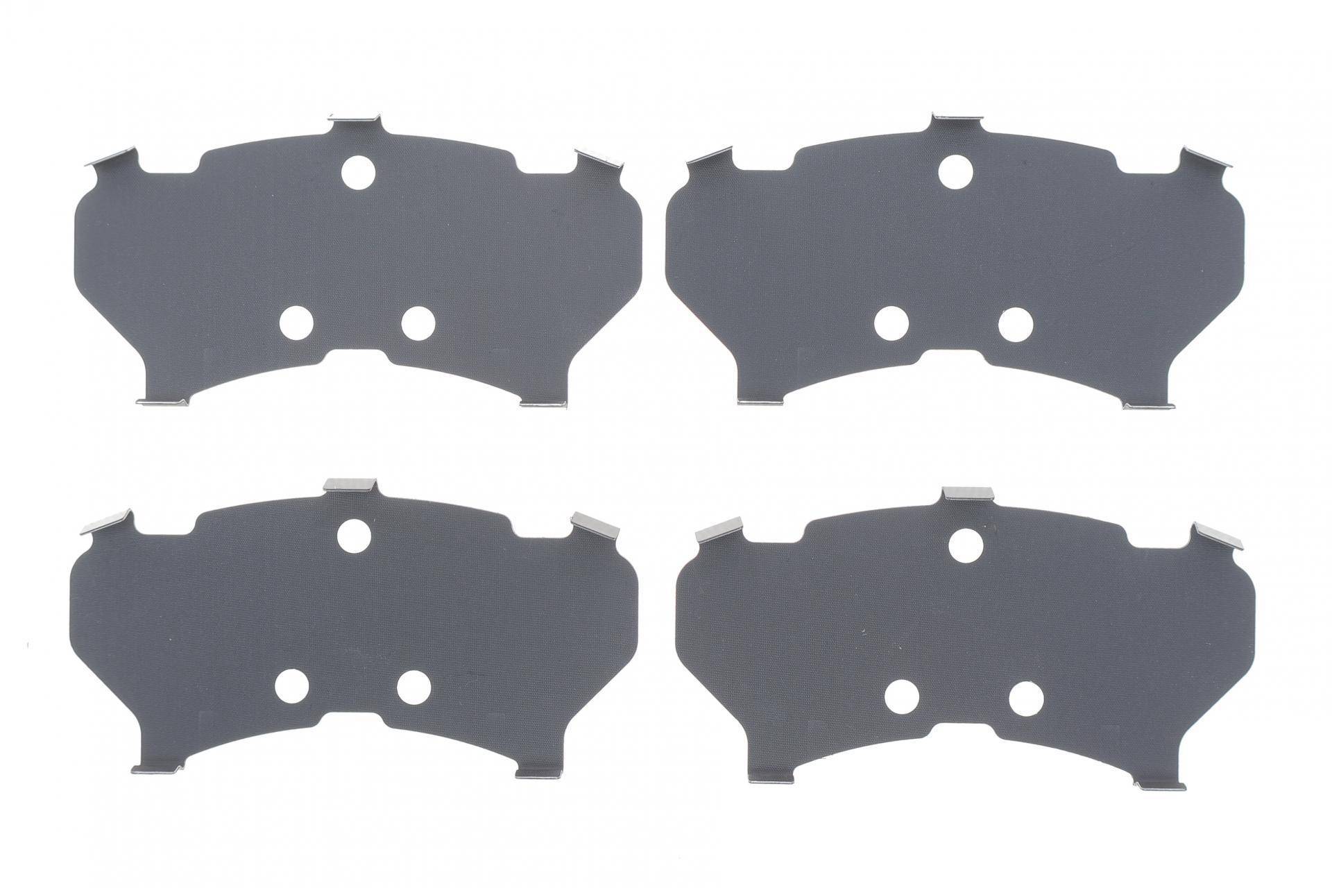 Комплект протискрипних пластин (передніх) Citroen C4/Peugeot 4008 12-/Mitsubishi Lancer/Outlander 03- (Akebono)