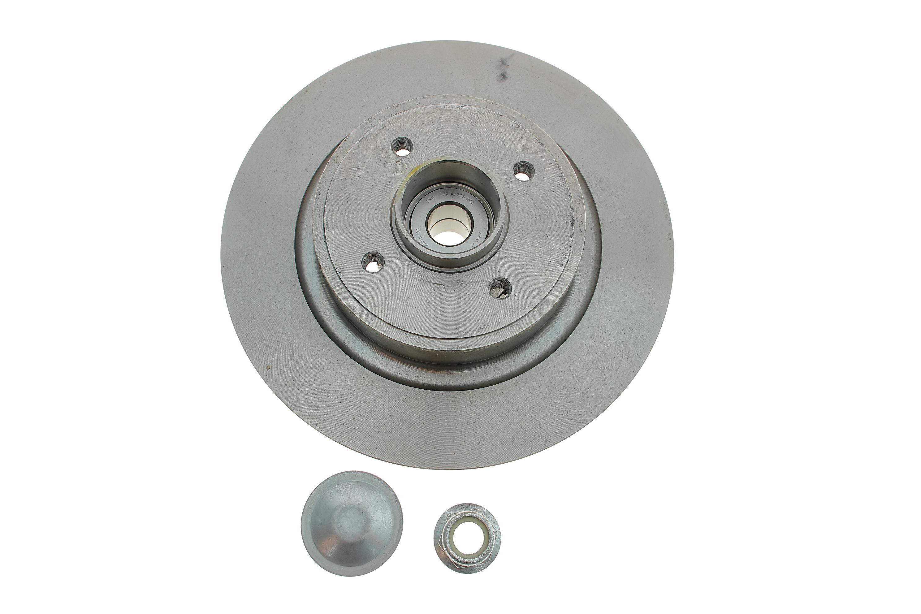 Диск гальмівний (задній) Renault Megane -03 (274x25) (+ABS) (з підшипником)