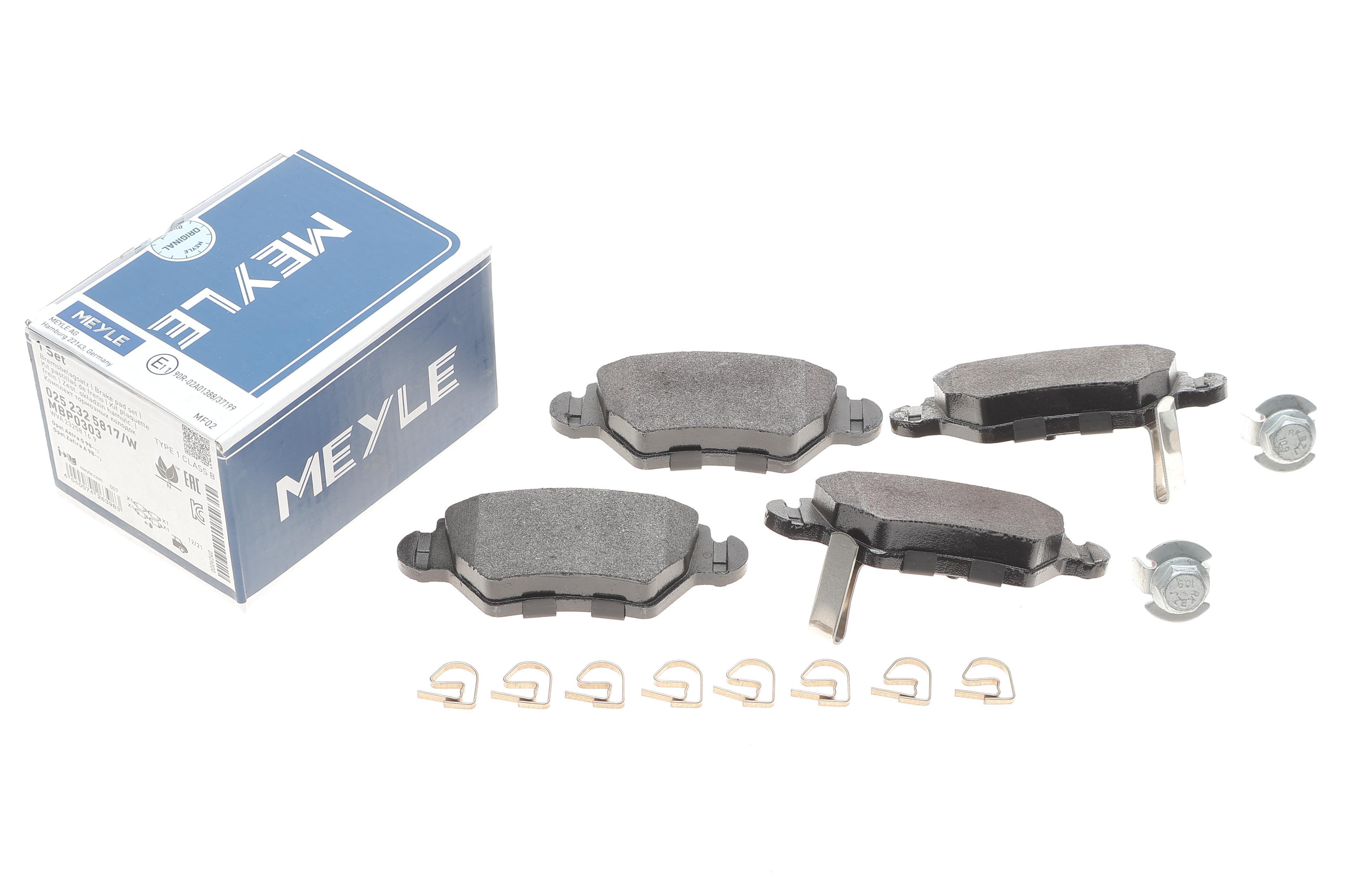 Колодки гальмівні (задні) Opel Astra G/Zafira A 98-09 (Bosch)