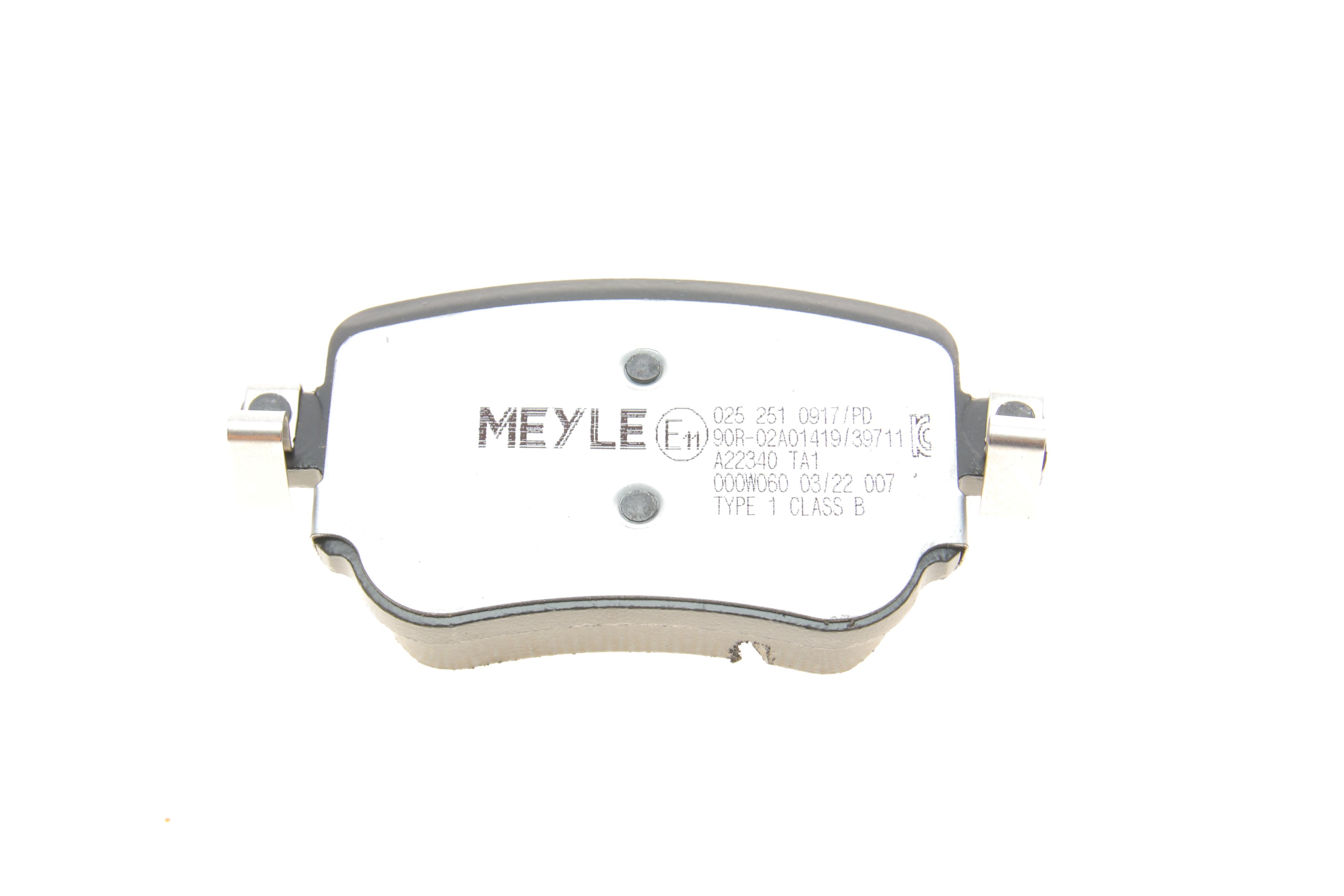 Колодки гальмівні (задні) Audi Q3/Skoda Octavia/Seat Leon/VW Golf/Sharan 12-/Passat B8/Caddy IV 14-