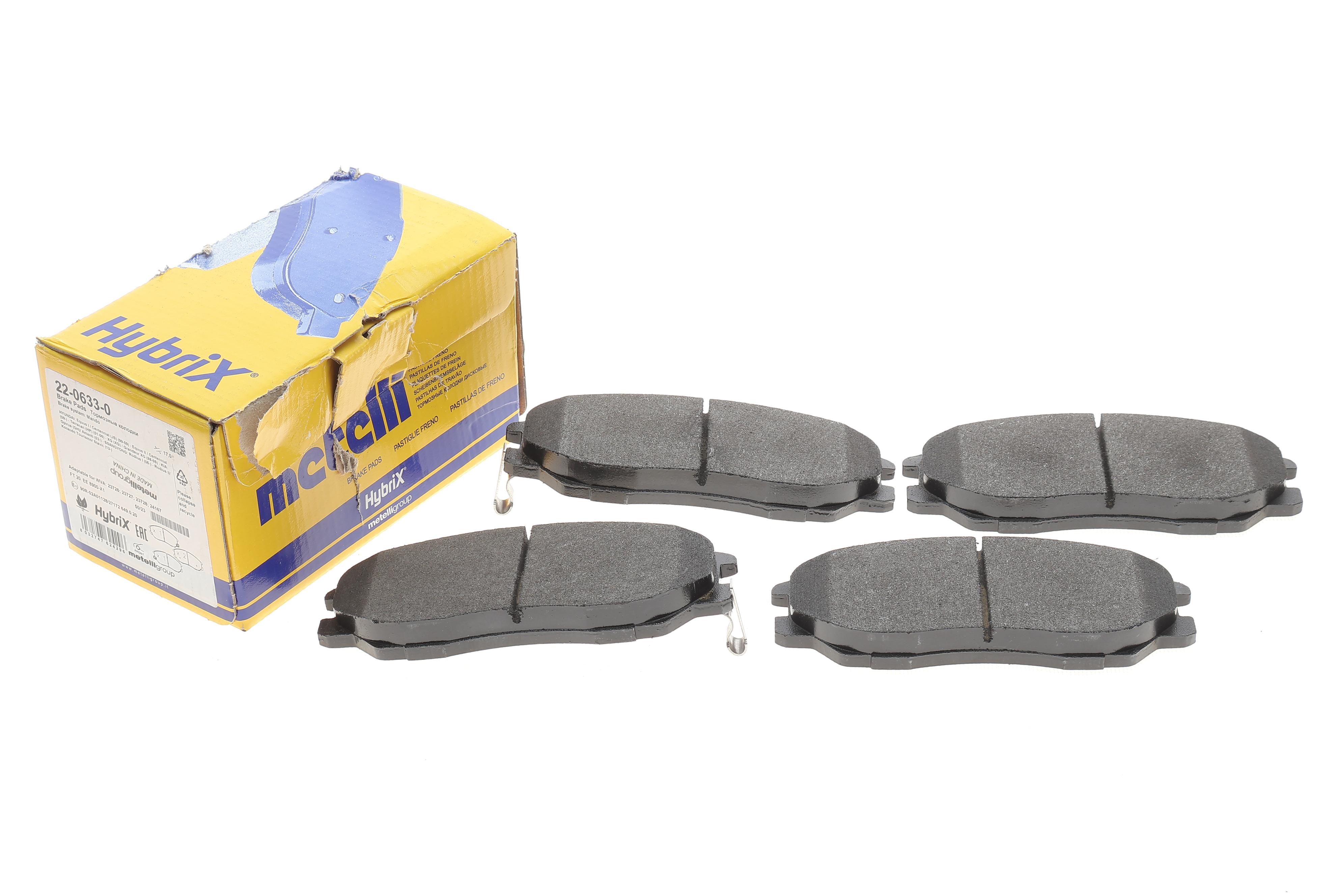 Колодки гальмівні (передні) Hyundai Terracan 01-06/Ssangyong Rexton 02-