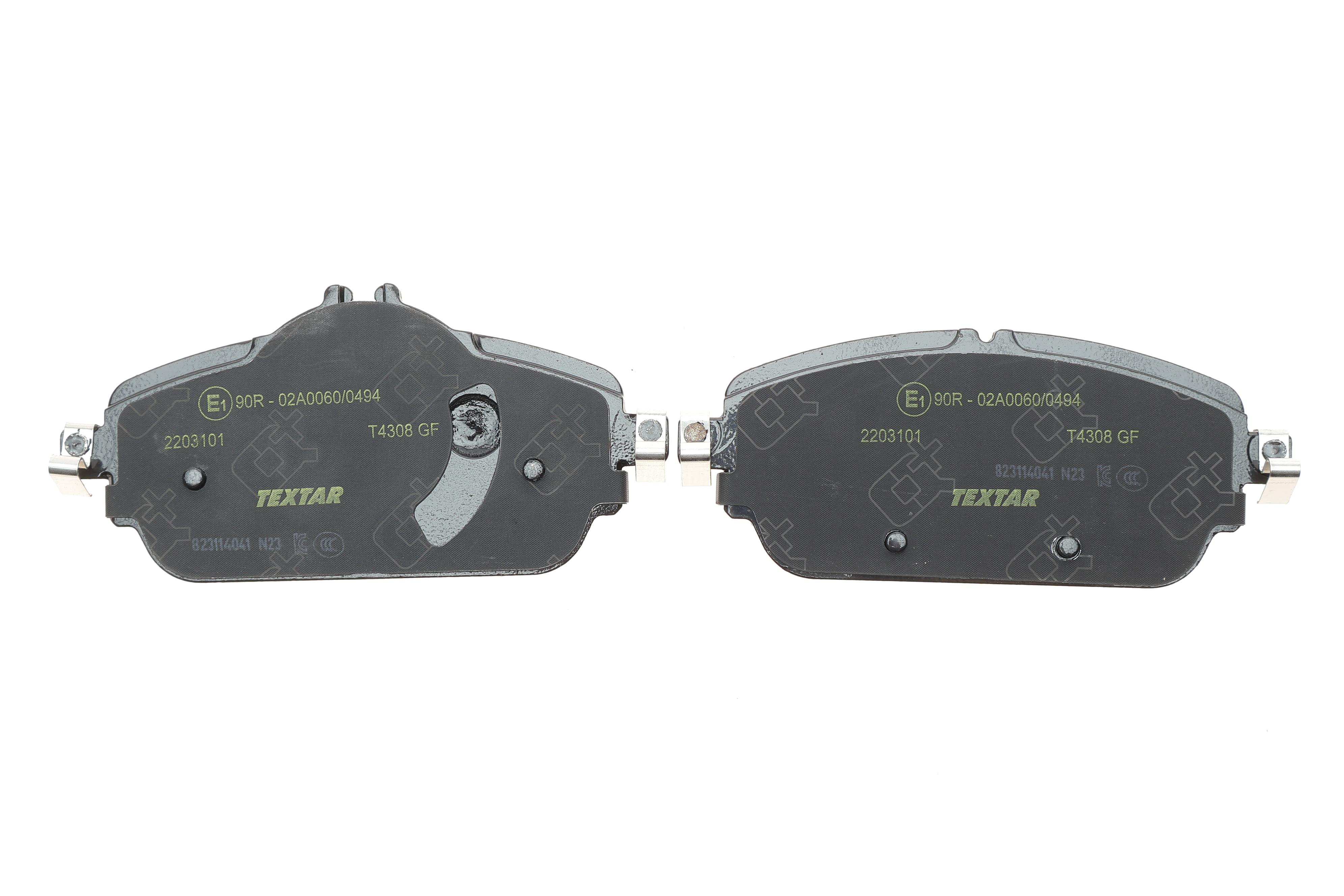 Колодки гальмівні (передні) MB C-class (W205/S205/C205) 14- (TRW) Q+