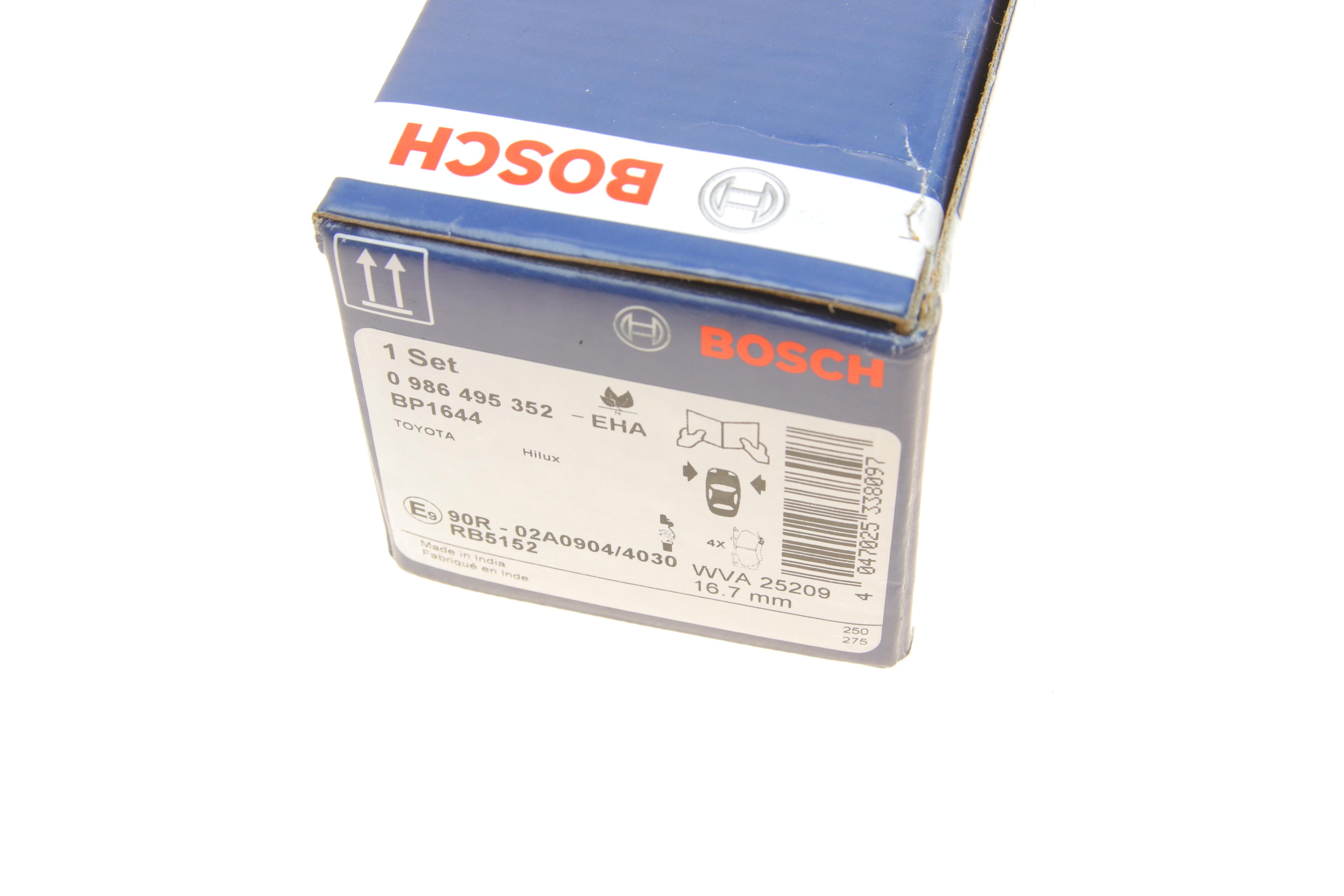 Колодки гальмівні (передні) Toyota Hilux 2.5-4.0 d-4d 04-