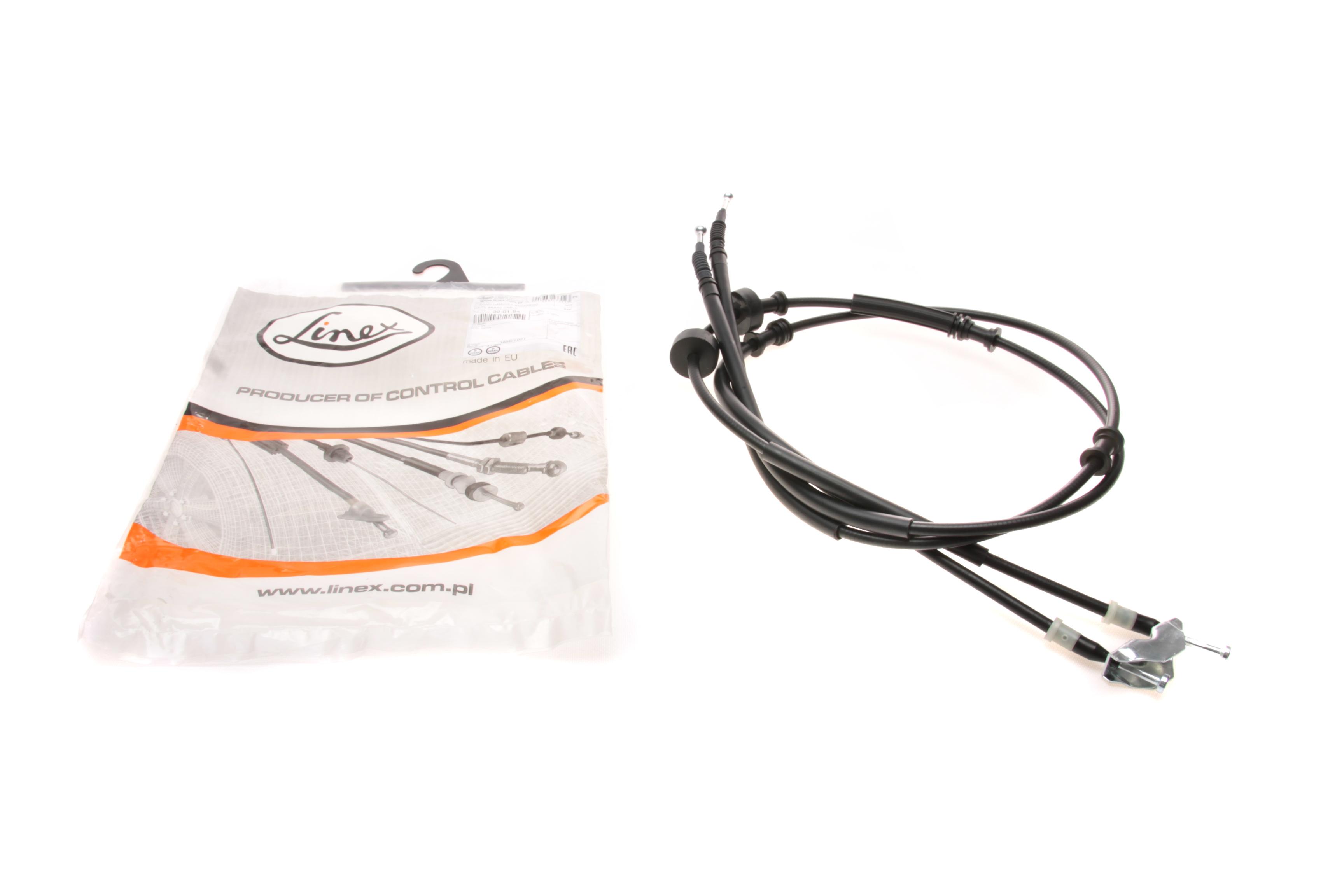 Трос ручника (задній) Opel Meriva 03-10 (1615/1440+1440мм)