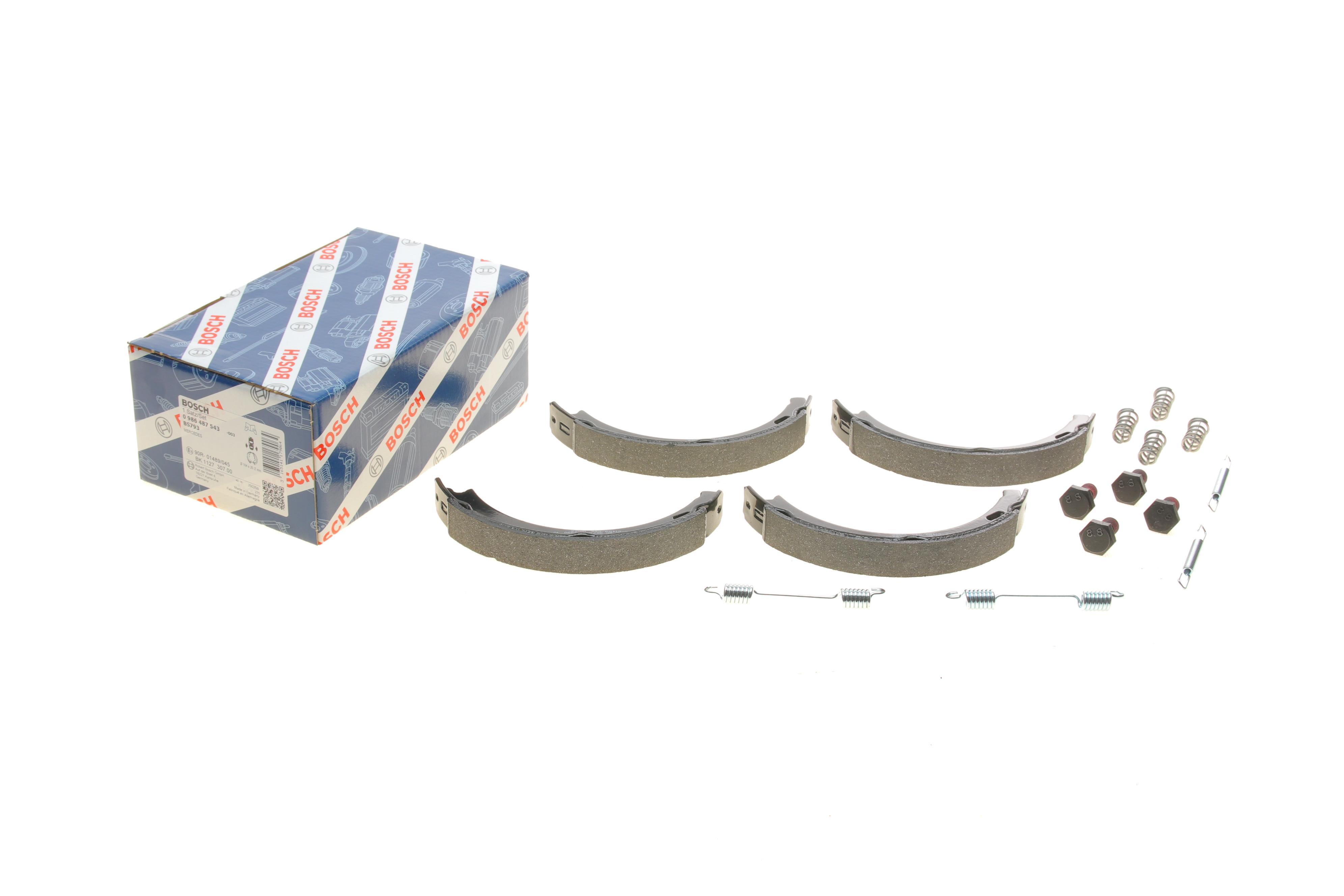 Колодки ручника MB 190 (W201)/E-class (W124/W210) 96-04 (164x20)