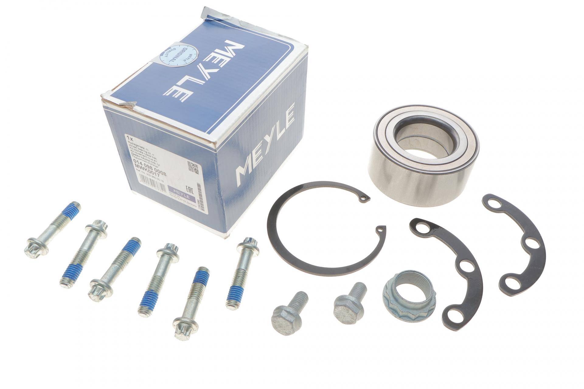 Підшипник маточини (задньої) MB E-class (W124/W210) 93-02 (45х84х39) (к-кт)