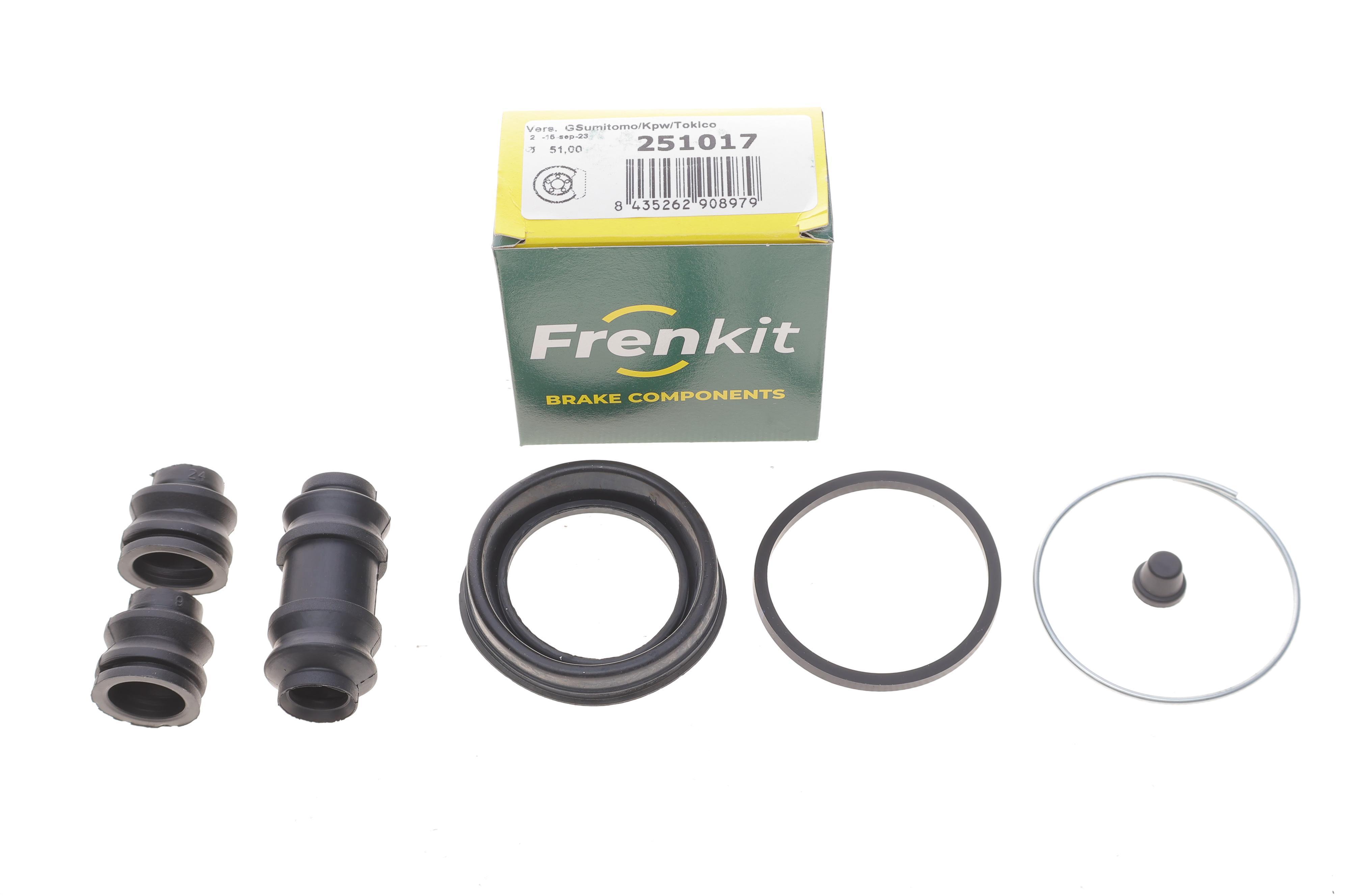 Ремкомплект супорта (переднього) Kia Rio 00-05 (d=51mm) (Tokico/Kpw)