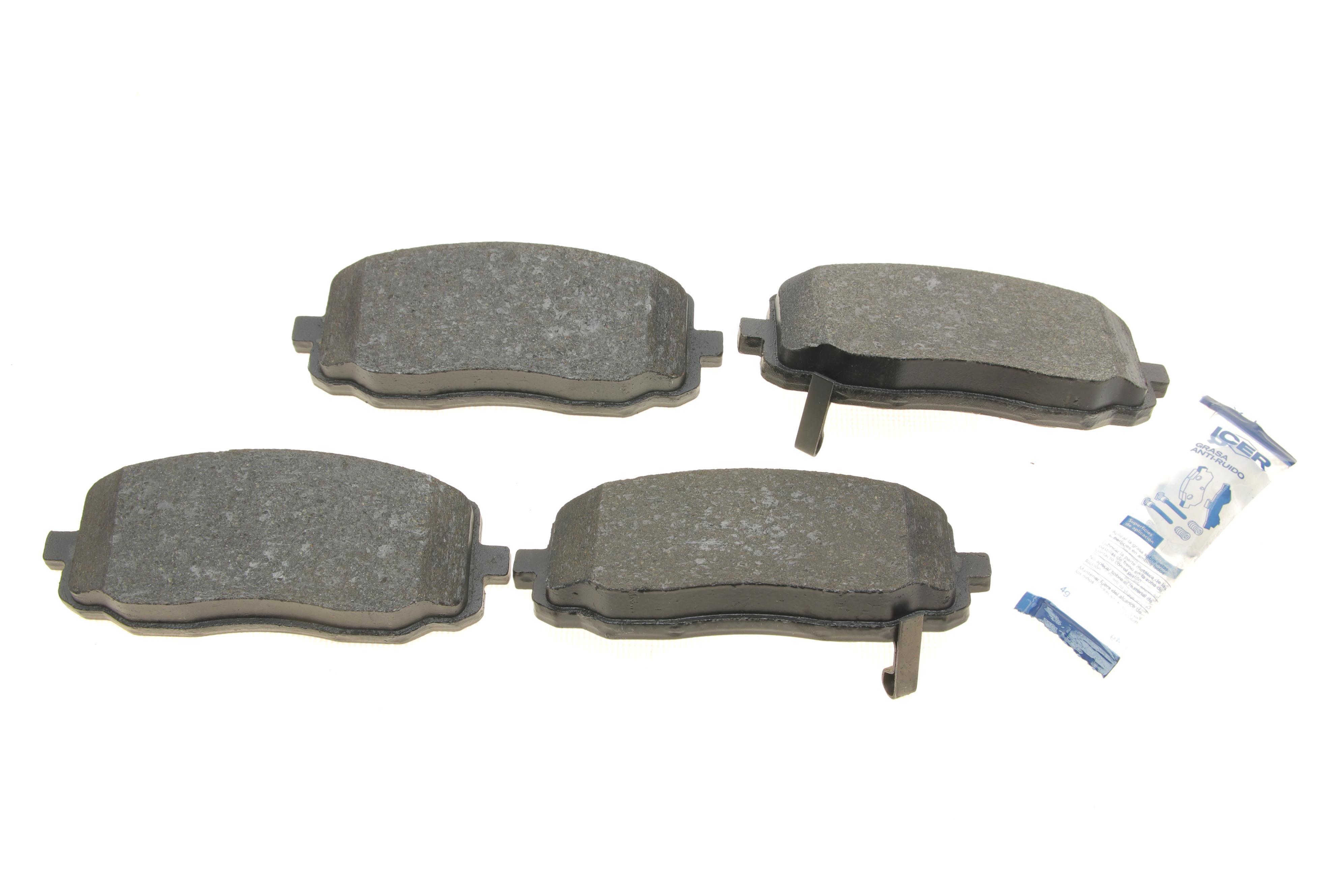 Колодки гальмівні (передні) Hyundai i10 08-17/Kia Picanto 04-