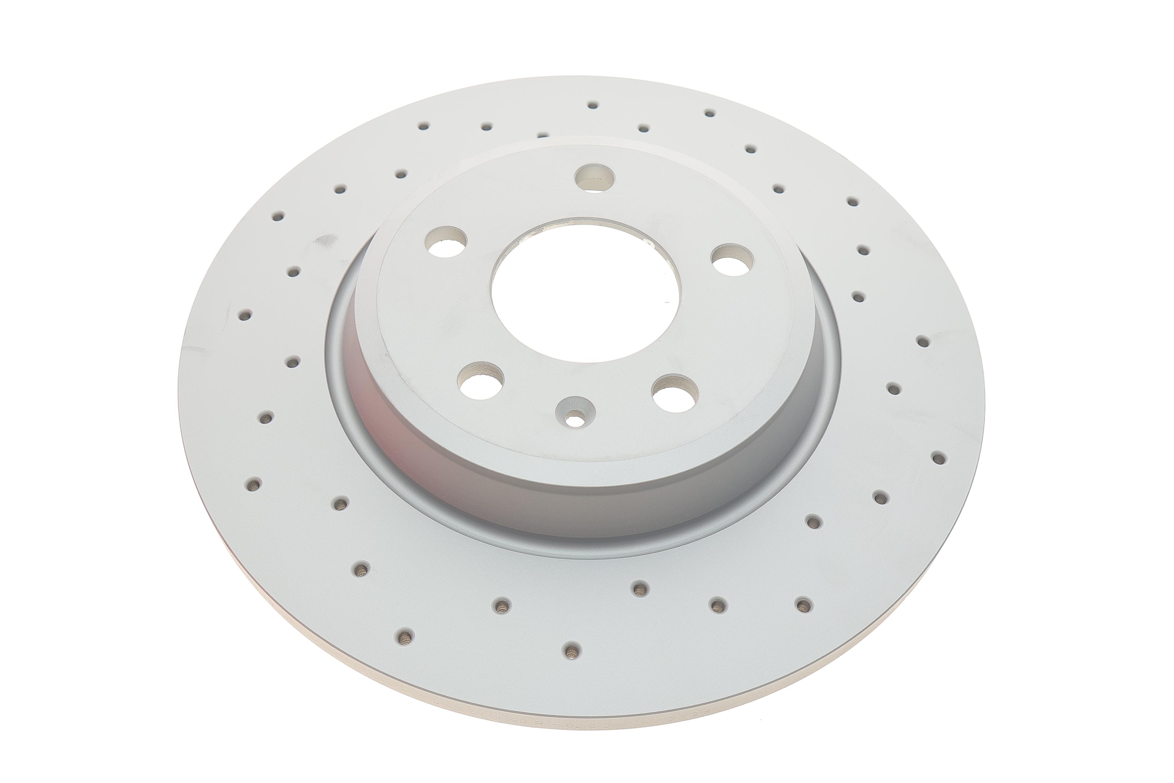 Диск гальмівний (задній) Audi A4/A5/Q5 07-/A6/A7 11- (300x12) (з покриттям) (повний)