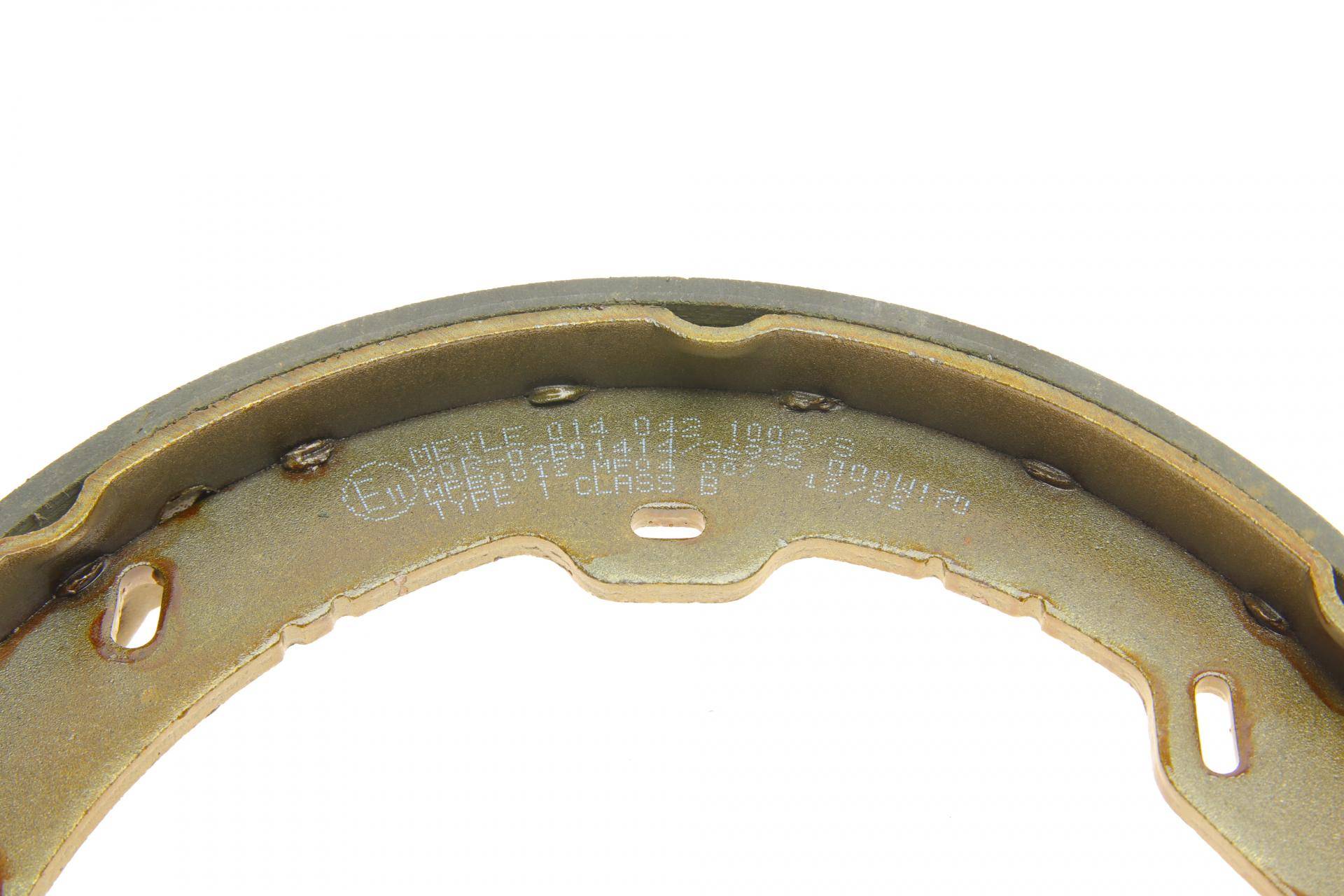 Колодки ручника MB E-class (W211)/CLS-class (C219) 04-10 (180x25) (з пружинками)