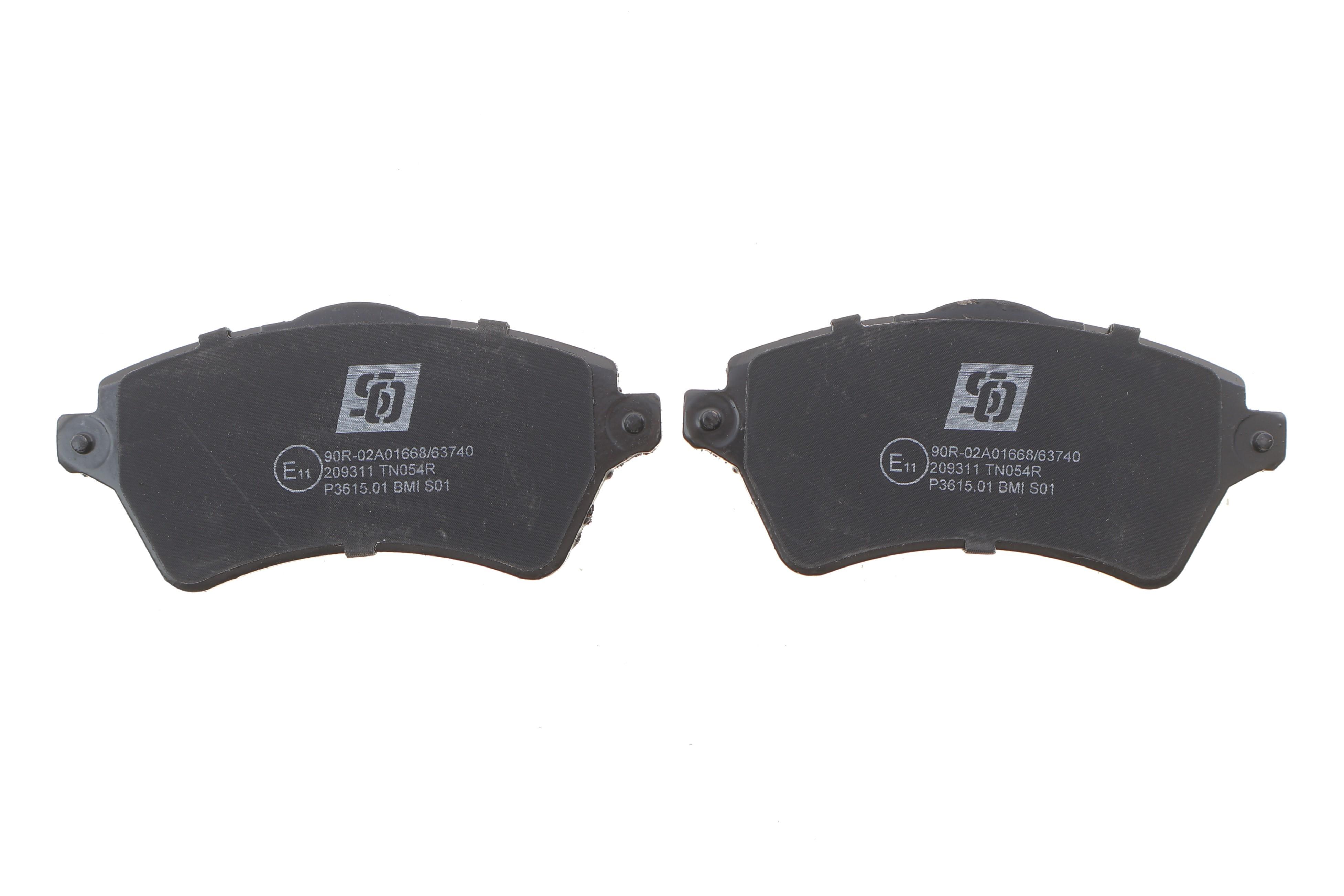 Колодки гальмівні (передні) Land Rover Freelander 98-06