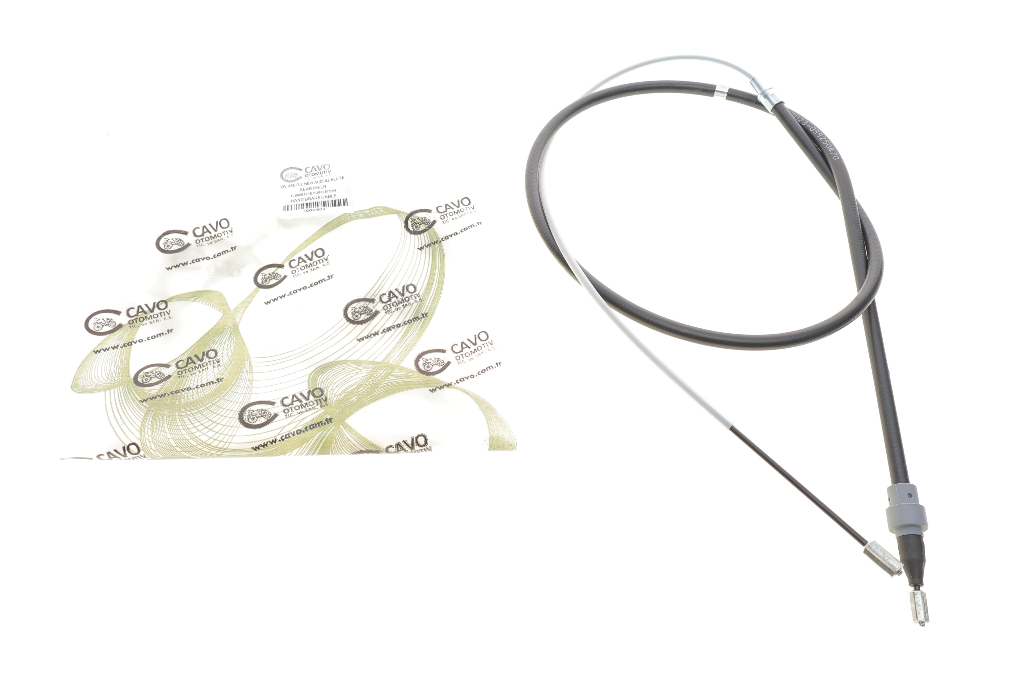 Трос ручника VW Golf IV/Skoda Octavia/Audi A3 (1695/1058 мм)