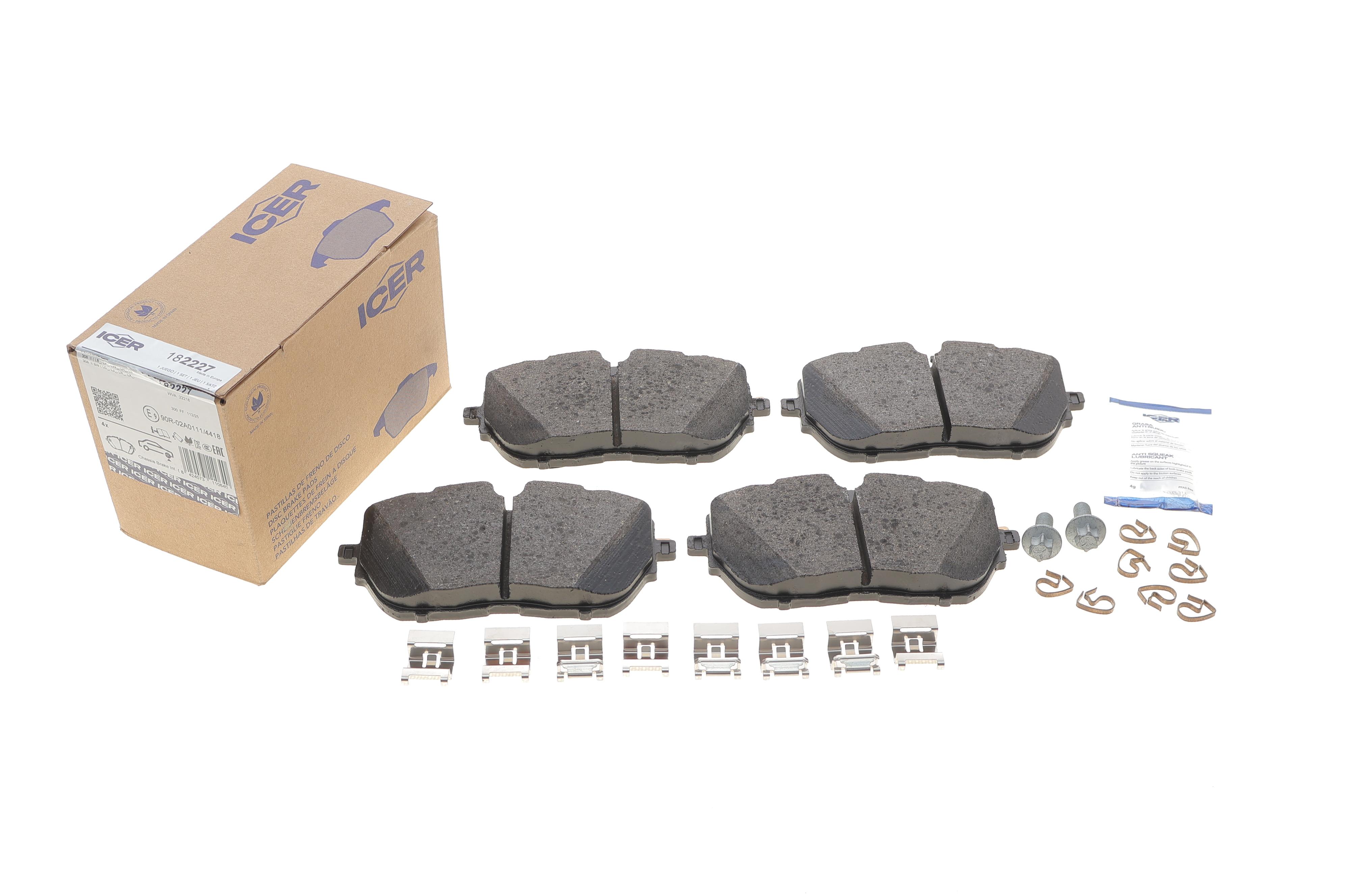 Колодки гальмівні (передні) Citroen C5 21-/Peugeot 308 13-/508 18-/Opel Grandland 19-/Astra L 21-