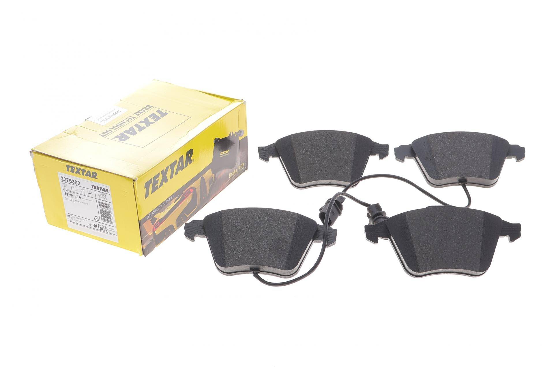 Колодки гальмівні (передні) Audi A4/A6/A8 02-11 (Ate-Teves) (з датчиками/ L=252mm) Q+