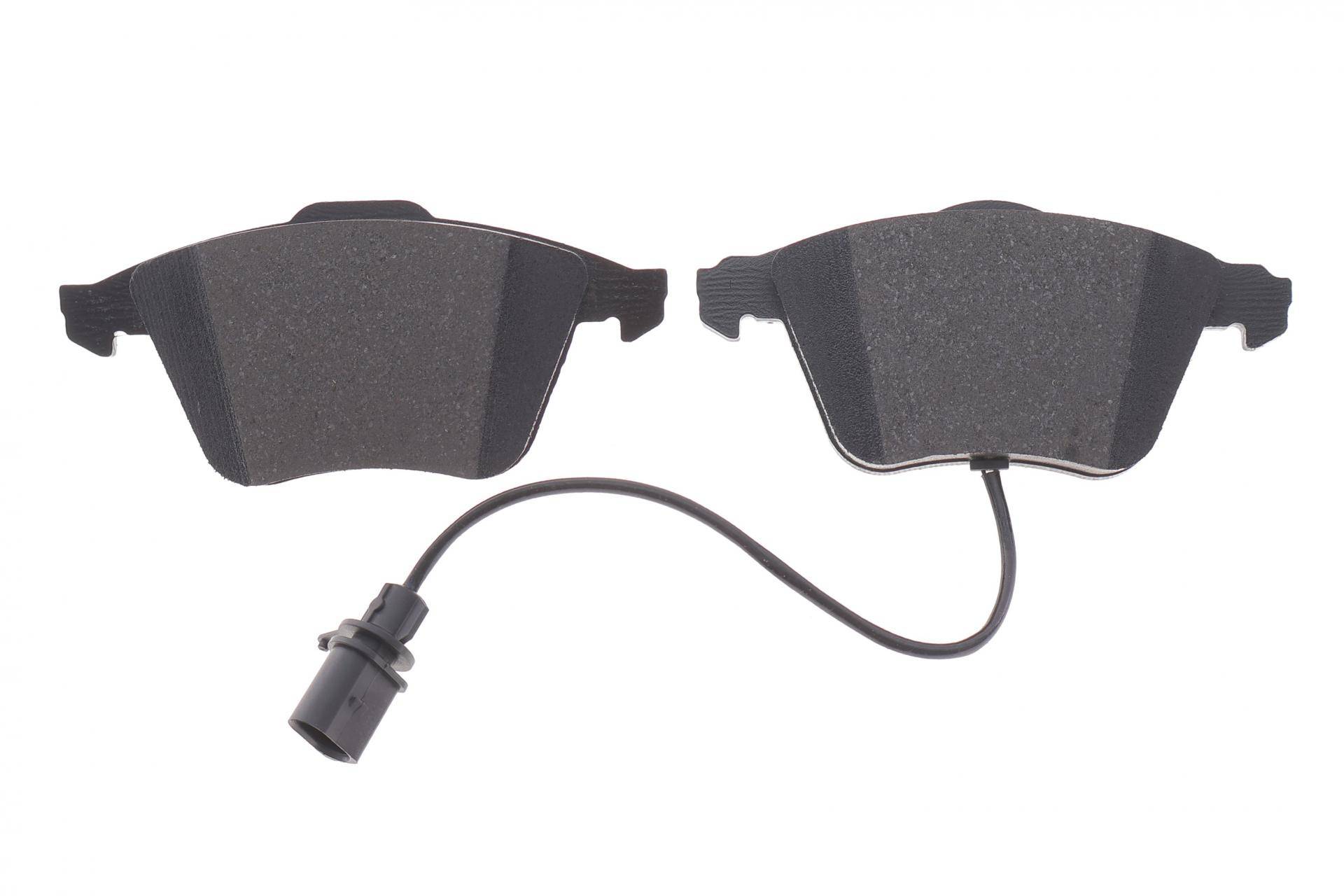 Колодки гальмівні (передні) Audi A4/A6/A8 02-11 (Ate-Teves) (з датчиками/ L=252mm) Q+