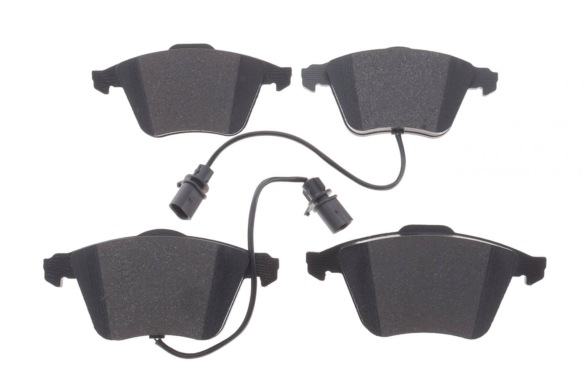 Колодки гальмівні (передні) Audi A4/A6/A8 02-11 (Ate-Teves) (з датчиками/ L=252mm) Q+