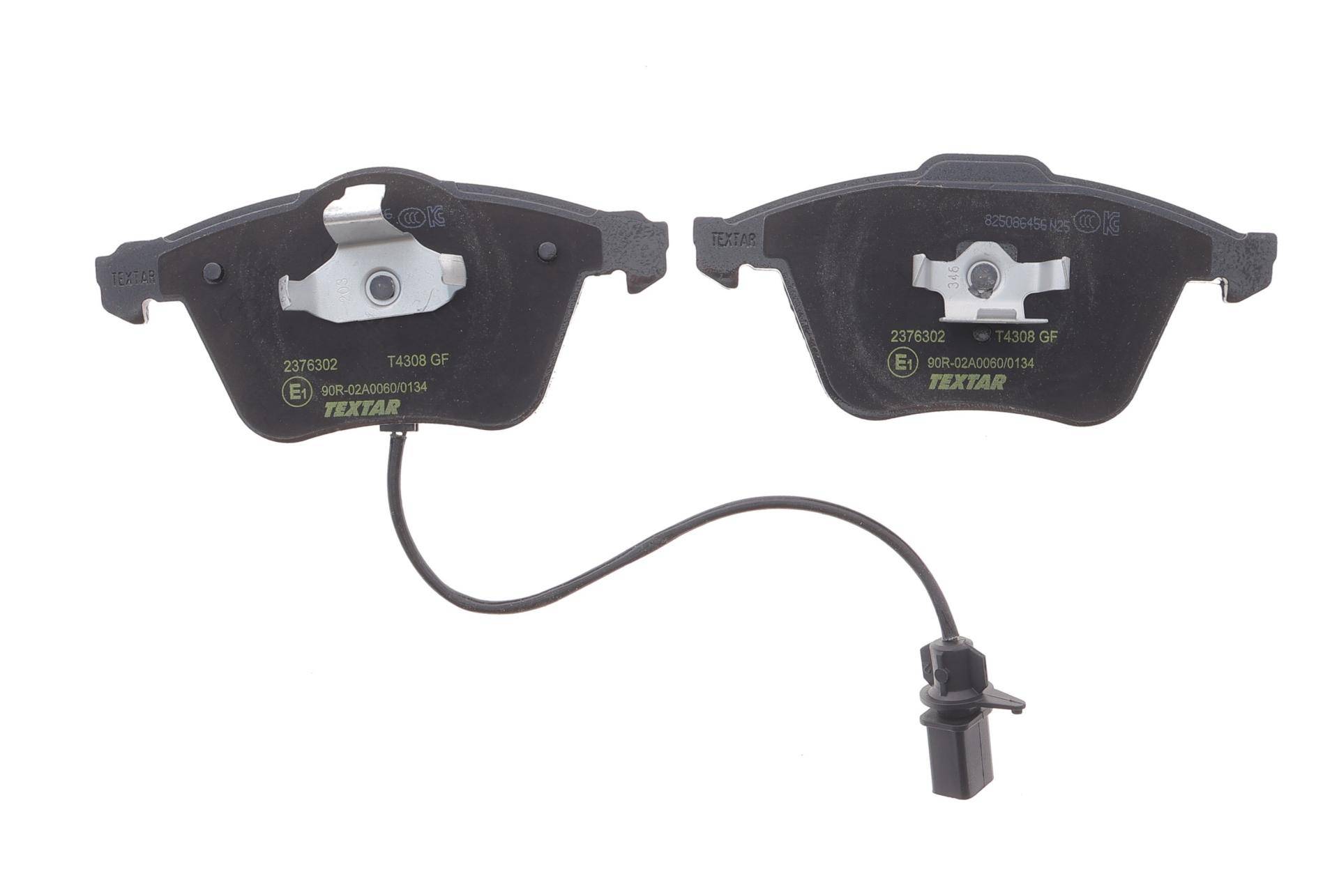 Колодки гальмівні (передні) Audi A4/A6/A8 02-11 (Ate-Teves) (з датчиками/ L=252mm) Q+