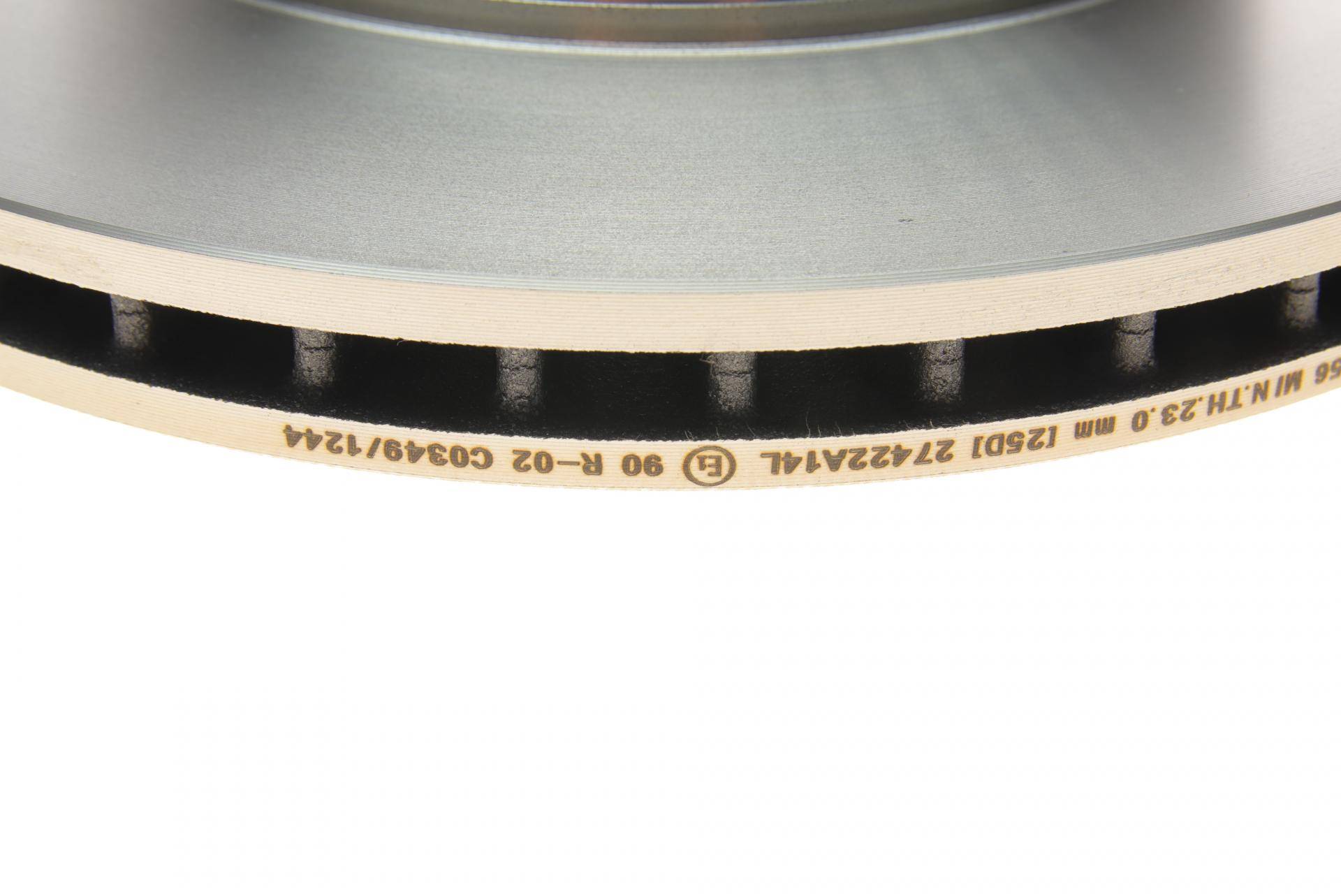 Диск гальмівний (передній) Toyota Hilux VII 05-15 (297.2x25)